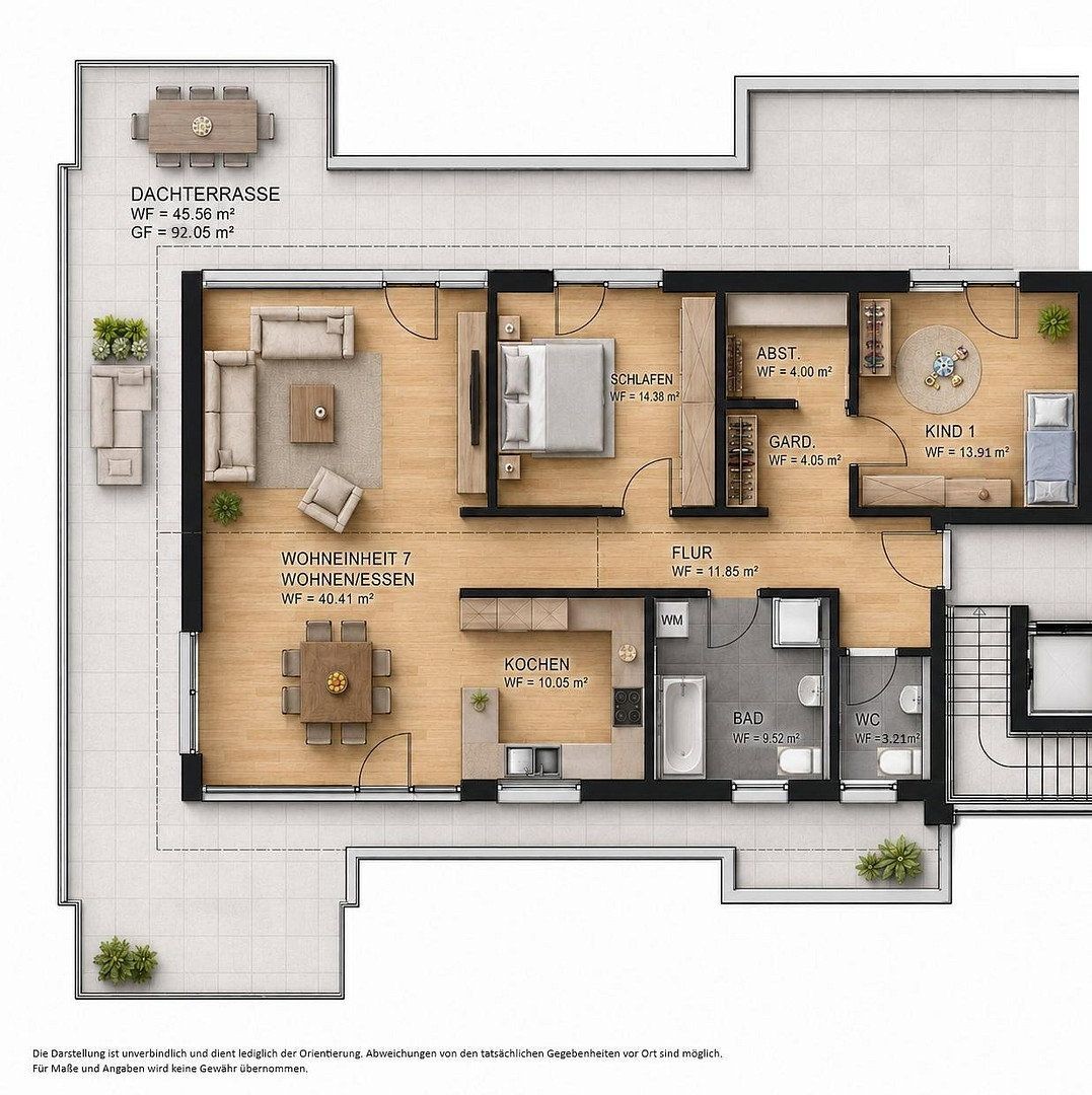 3+kk, Untere Kapellenäcker 2, , Bádensko-Württembersko, 157 m² - 2