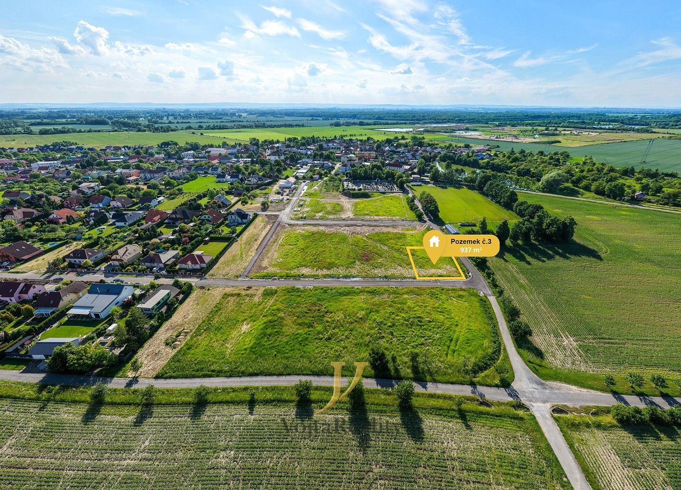 Pozemek pro bydlení, 937 m²