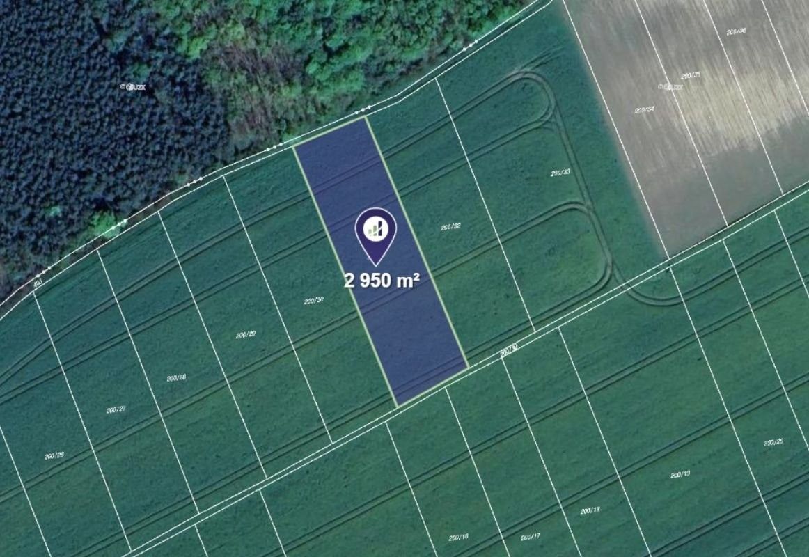 Zemědělské pozemky, Hřebečníky, 2 959 m²