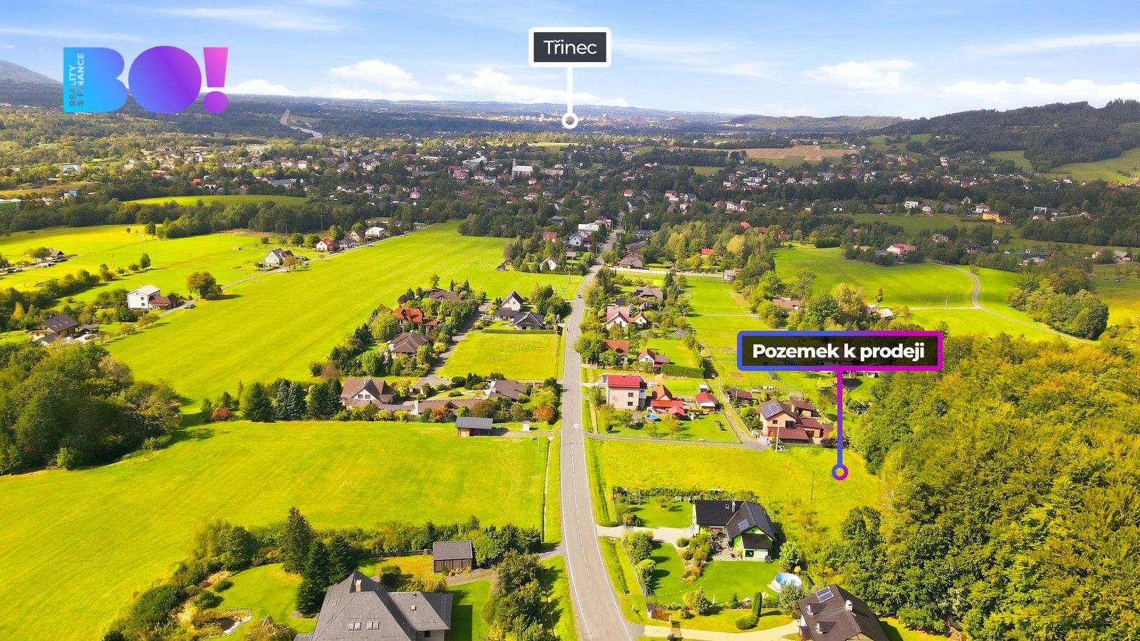 Pozemek pro bydlení · 2 425 m² · Bystřice - 4