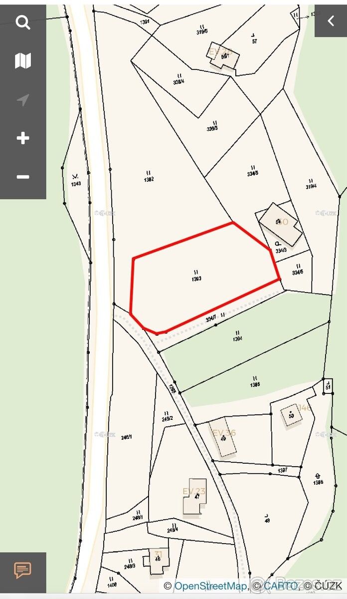 Prodej pozemek - Oloví, 357 07, 2 001 m²