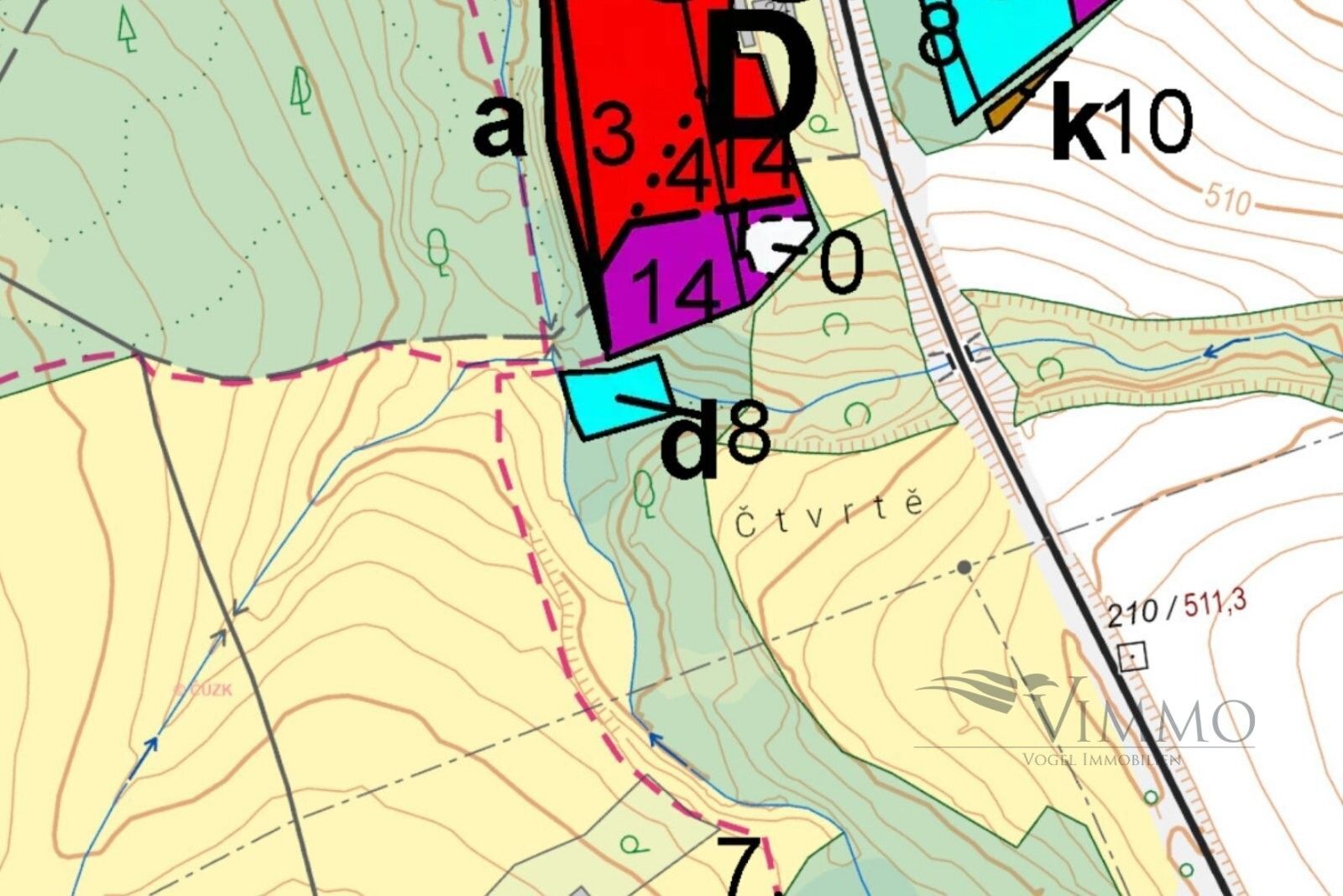 Prodej les - Borovany Trocnov, 12 320 m² - 5