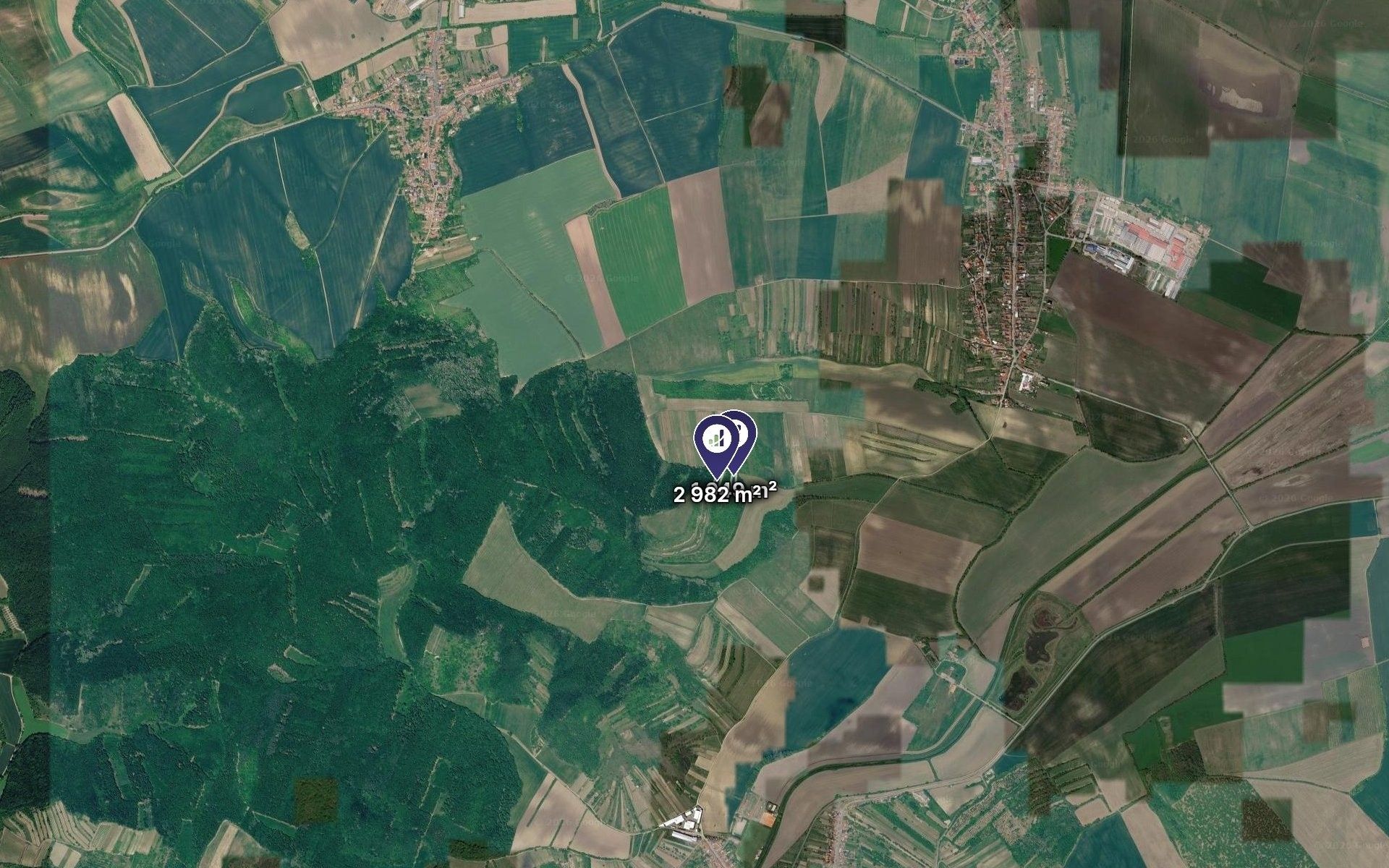 Zemědělské pozemky, Brumovice, 4 931 m² - 2