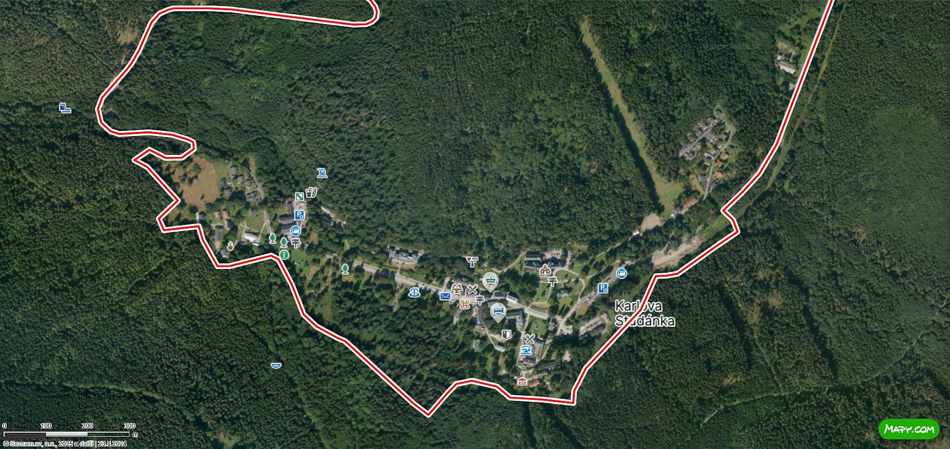 Pozemky pro bydlení, Karlova Studánka, okres Bruntál - 2