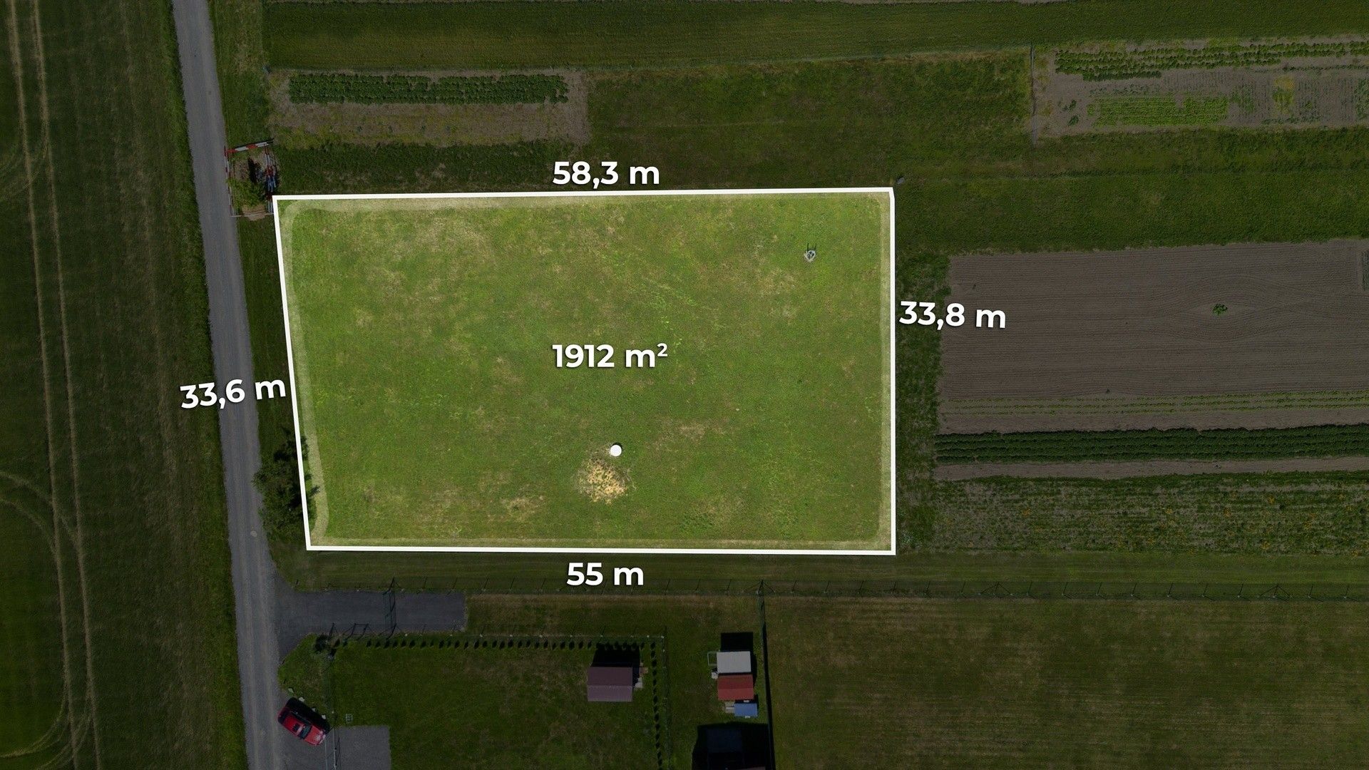 Pozemek pro bydlení · 1 912 m² · Přílepy - 3