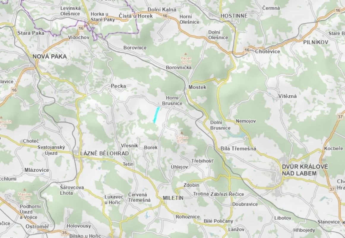 Zemědělský pozemek · 39 388 m² · Horní Brusnice - 3