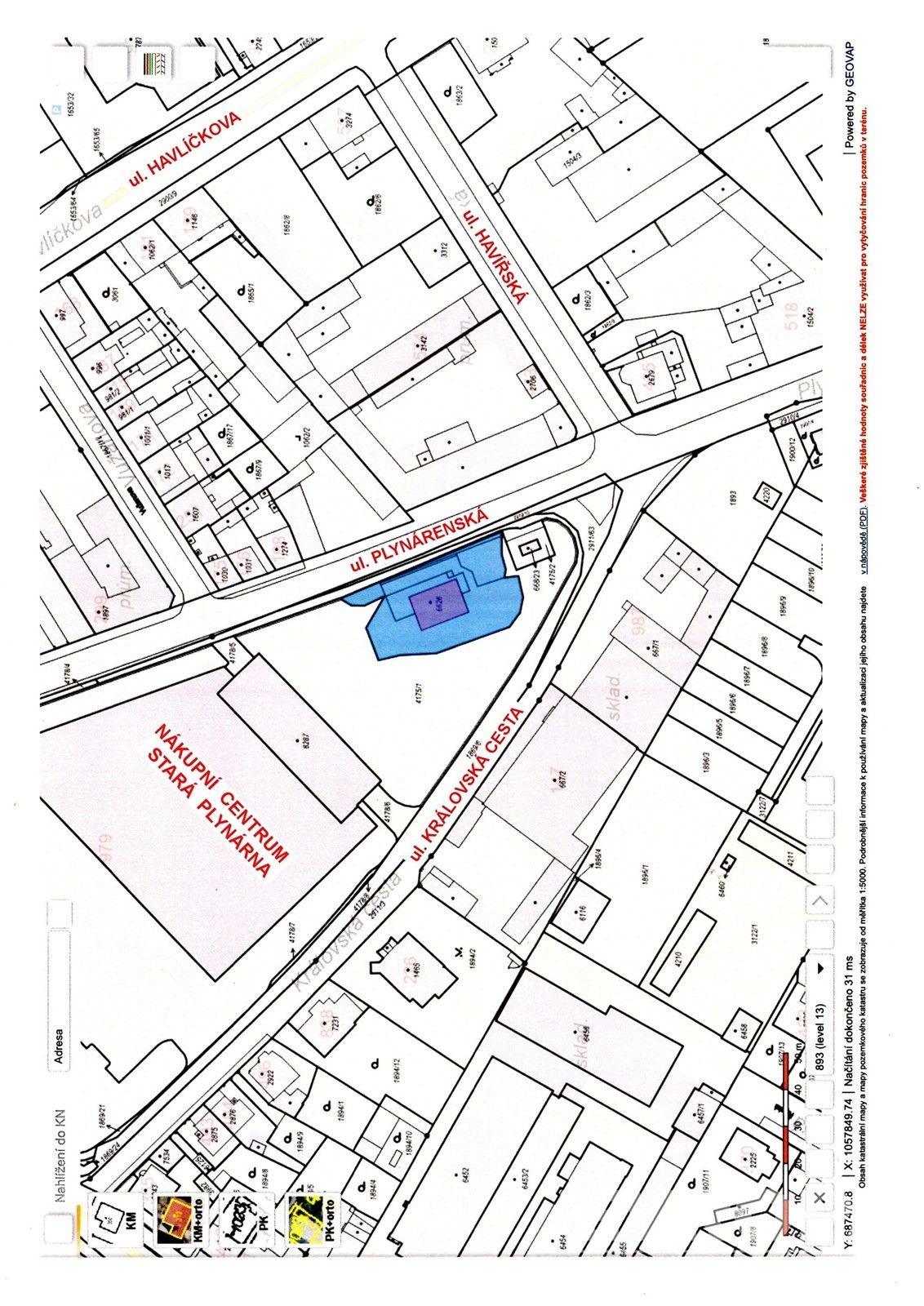 Sklady, Plynárenská, Kolín, 250 m²
