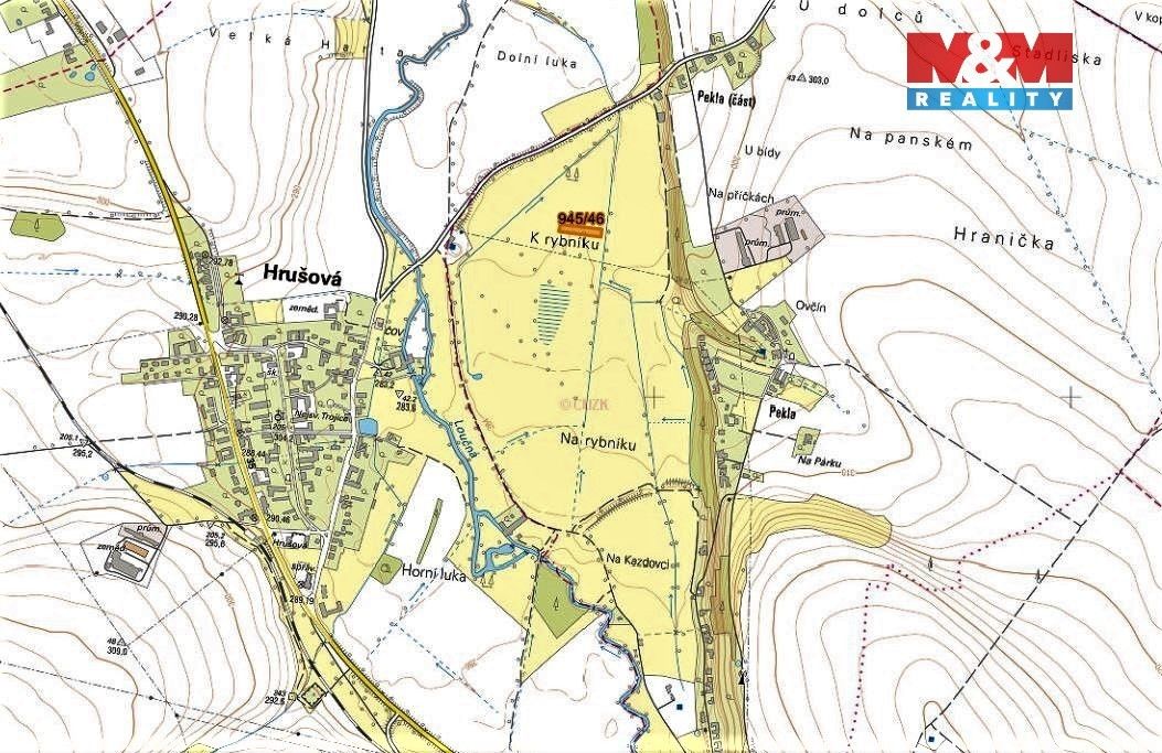 Prodej pozemek pro bydlení - Litomyšl, 570 01