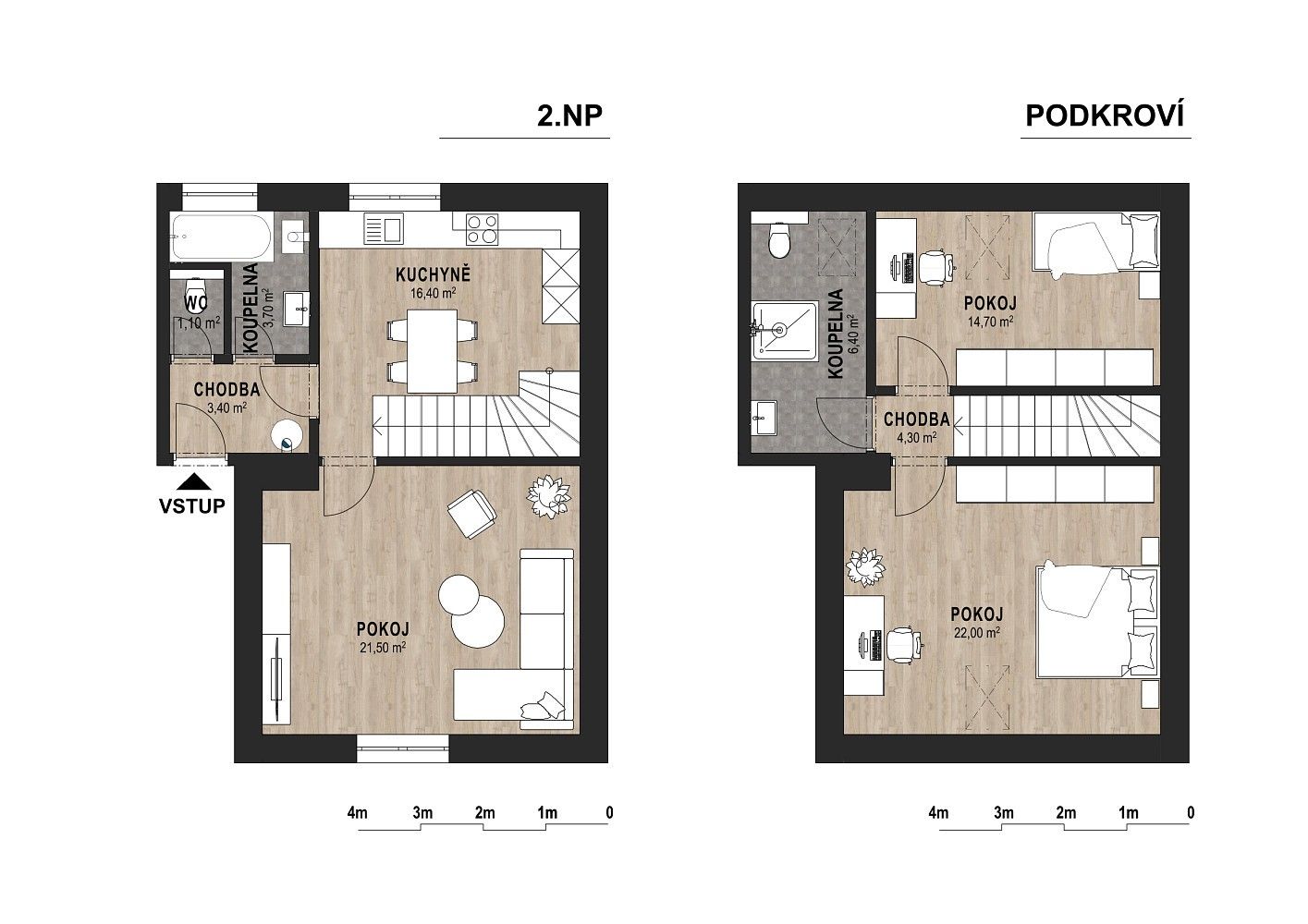 Byty, Petra Cingra, Frýdek-Místek, 137 m² - 2