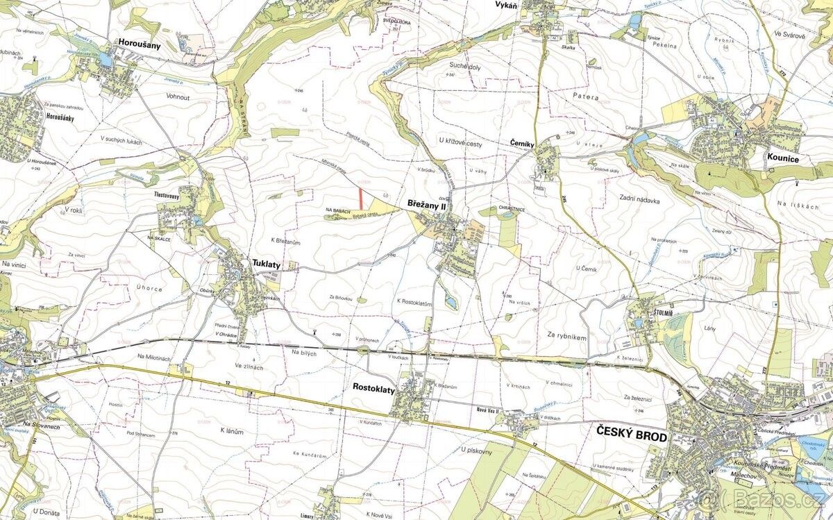 Prodej pozemek pro bydlení - Český Brod, 282 01