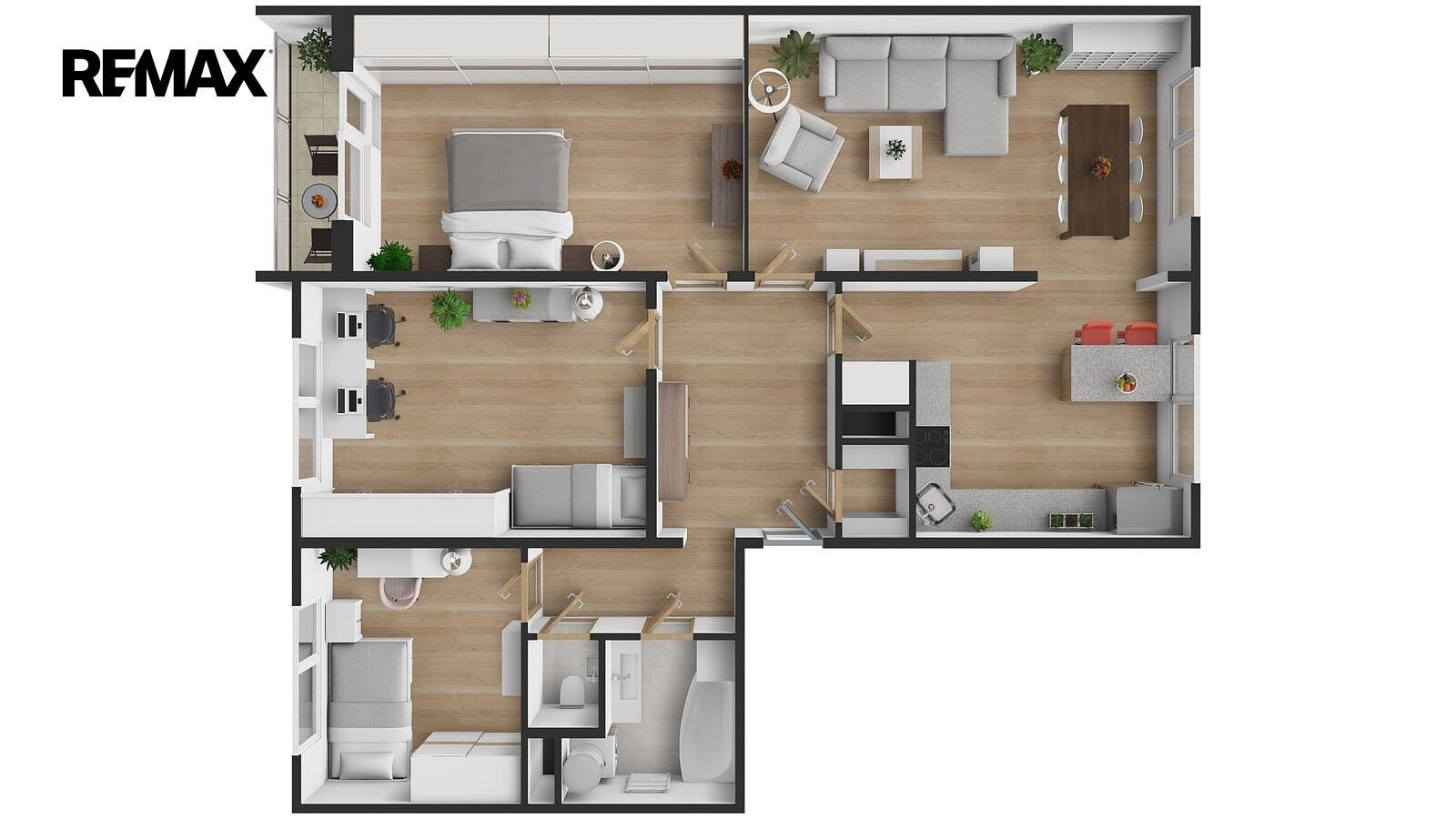 Byt 4+1 · 99 m² · Poniklá, okres Semily - 3