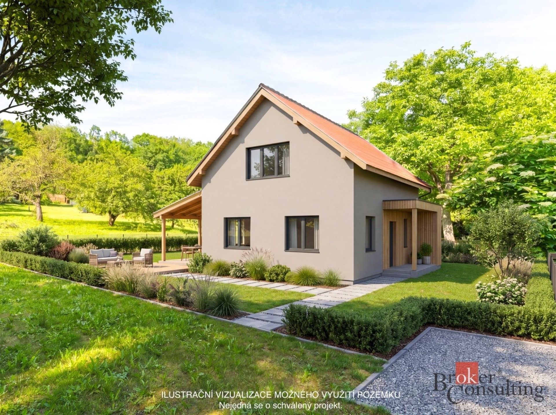 Prodej pozemek pro bydlení - Kamýk, 1 941 m² - 2