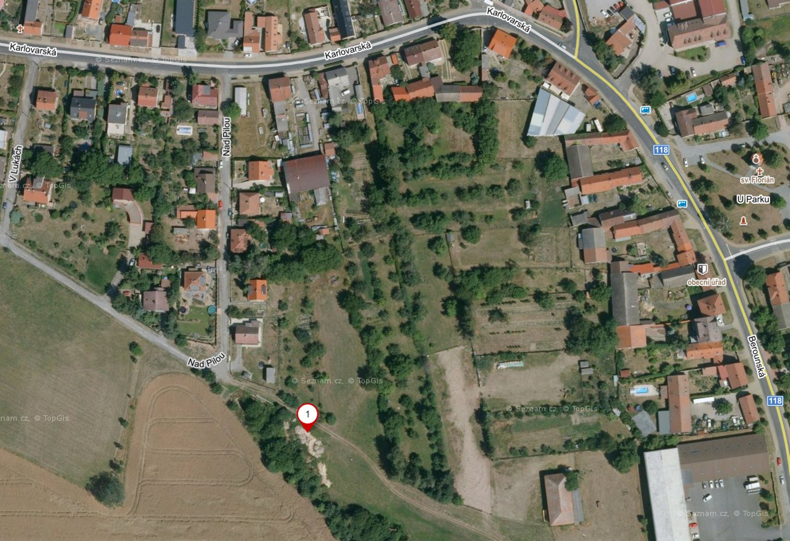 Prodej pozemek pro bydlení - V Lukách, Kyšice, 2 031 m²