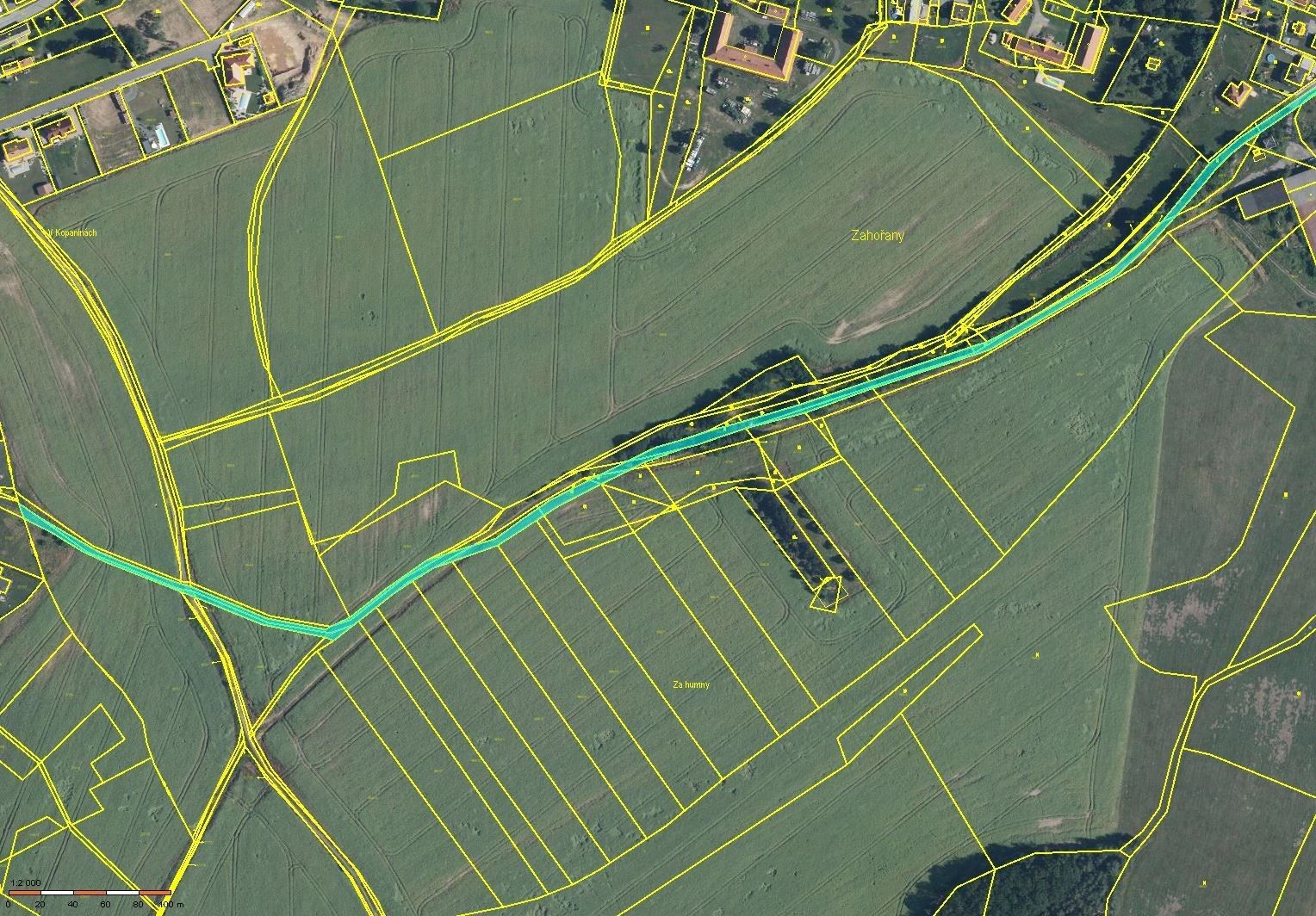 Zemědělské pozemky, Zahořany, 5 303 m²