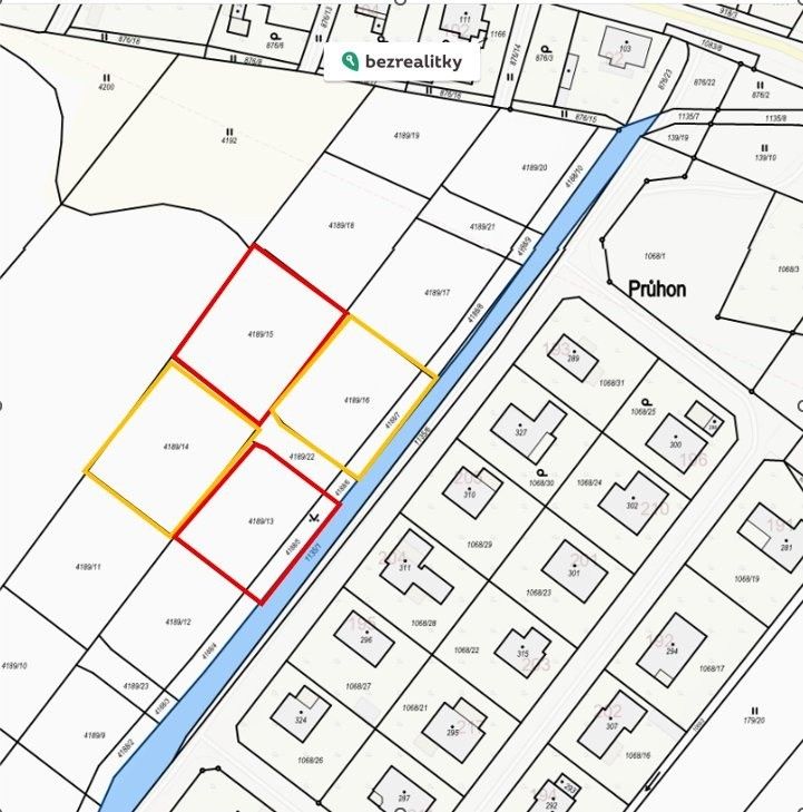 Pozemek pro bydlení, 1 041 m²
