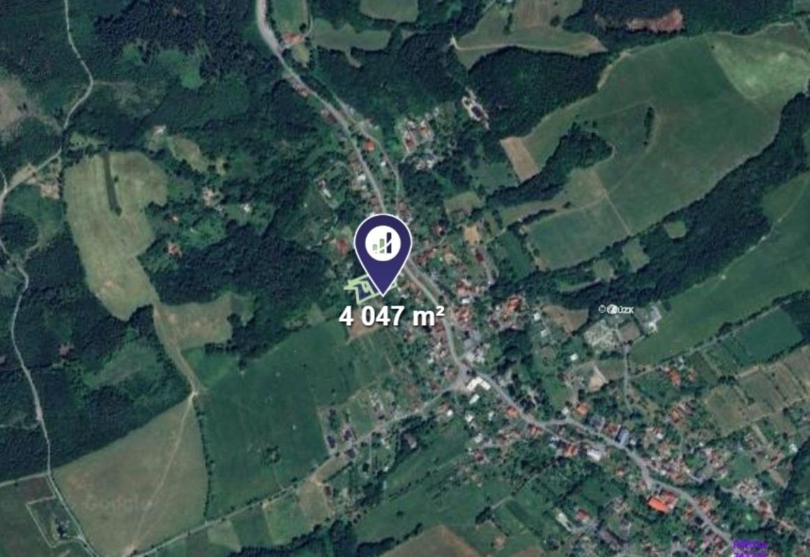 Prodej pozemek - Růžďka, 4 047 m²