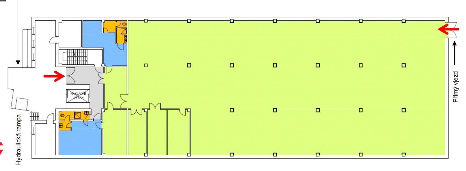 Sklad · 903 m² · V slavětíně, Praha - 3
