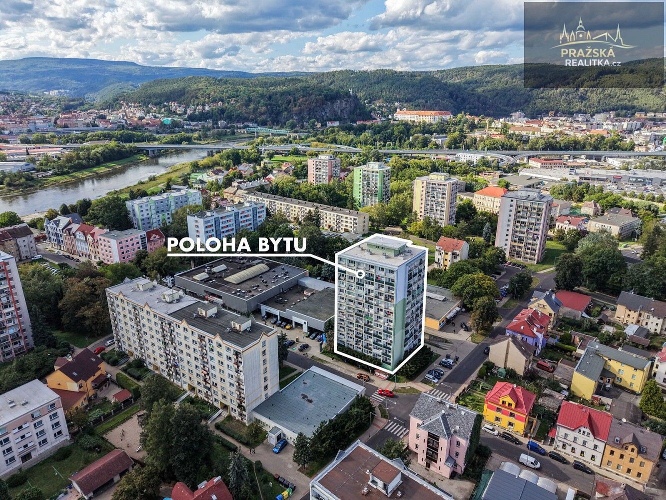 Prodej byt 1+kk - Děčín - Děčín III-Staré Město, Ústecký kraj, 30 m² - 2