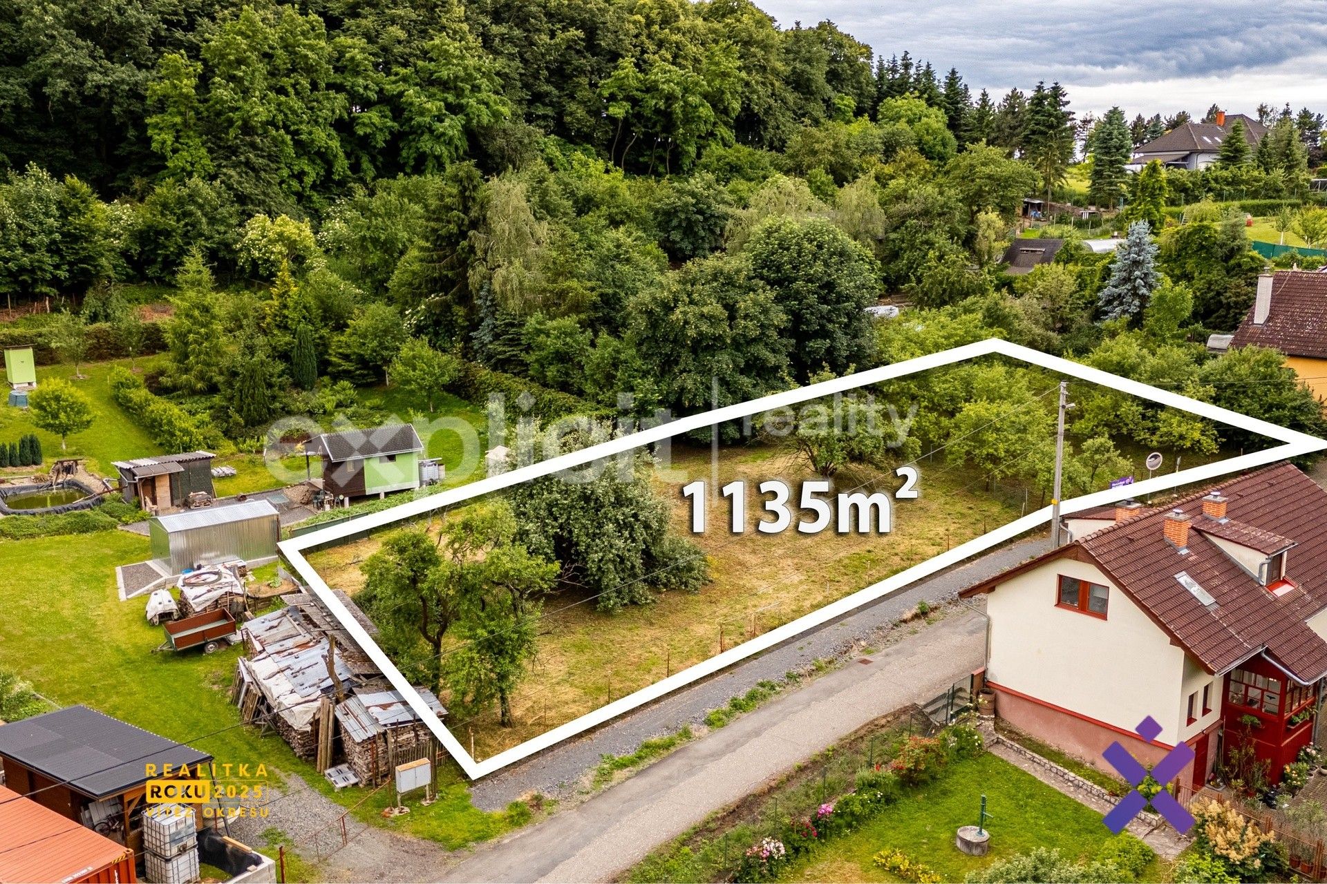 Pozemky pro bydlení, Žlutava, 1 135 m² - 2