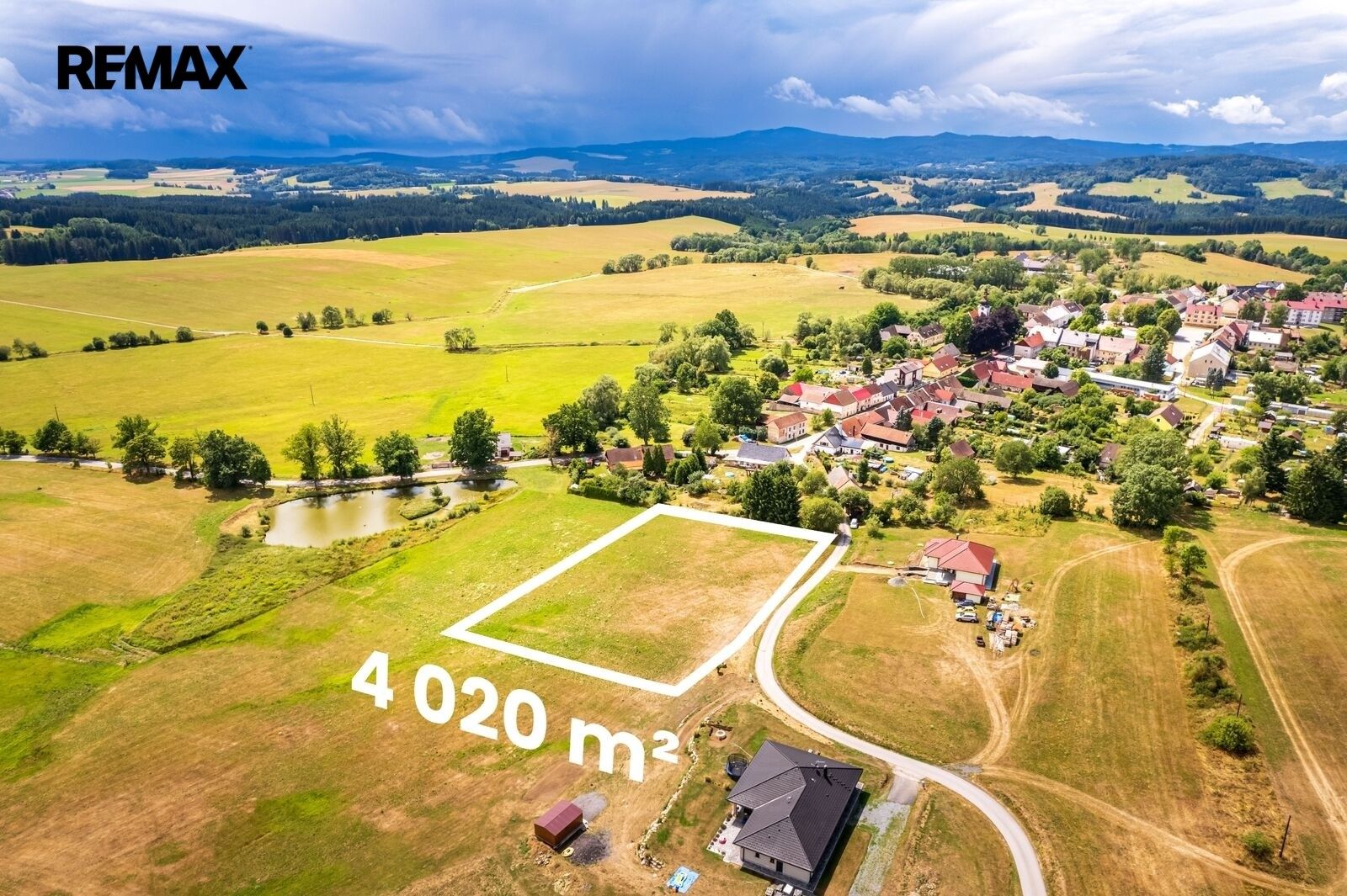 Pozemky pro bydlení, Horní Dvořiště, 4 020 m² - 2