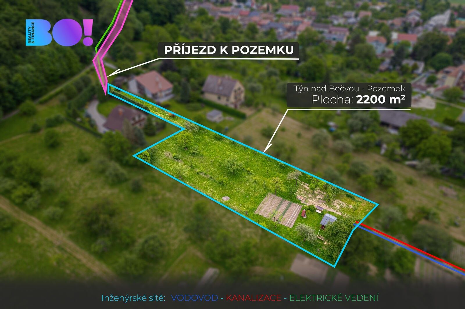 Prodej pozemek pro bydlení - Svobody, Týn nad Bečvou, 2 m²