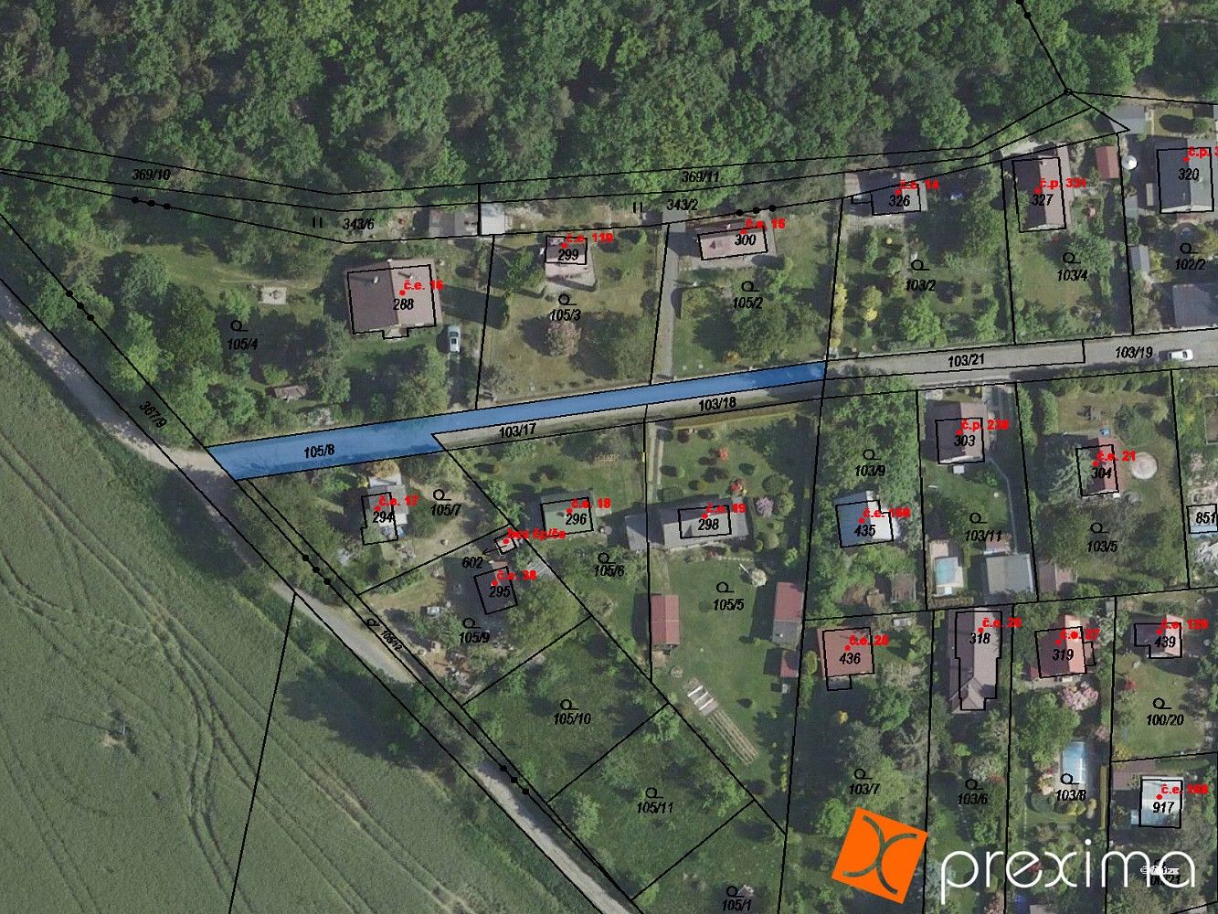 Pozemek, 207 m²