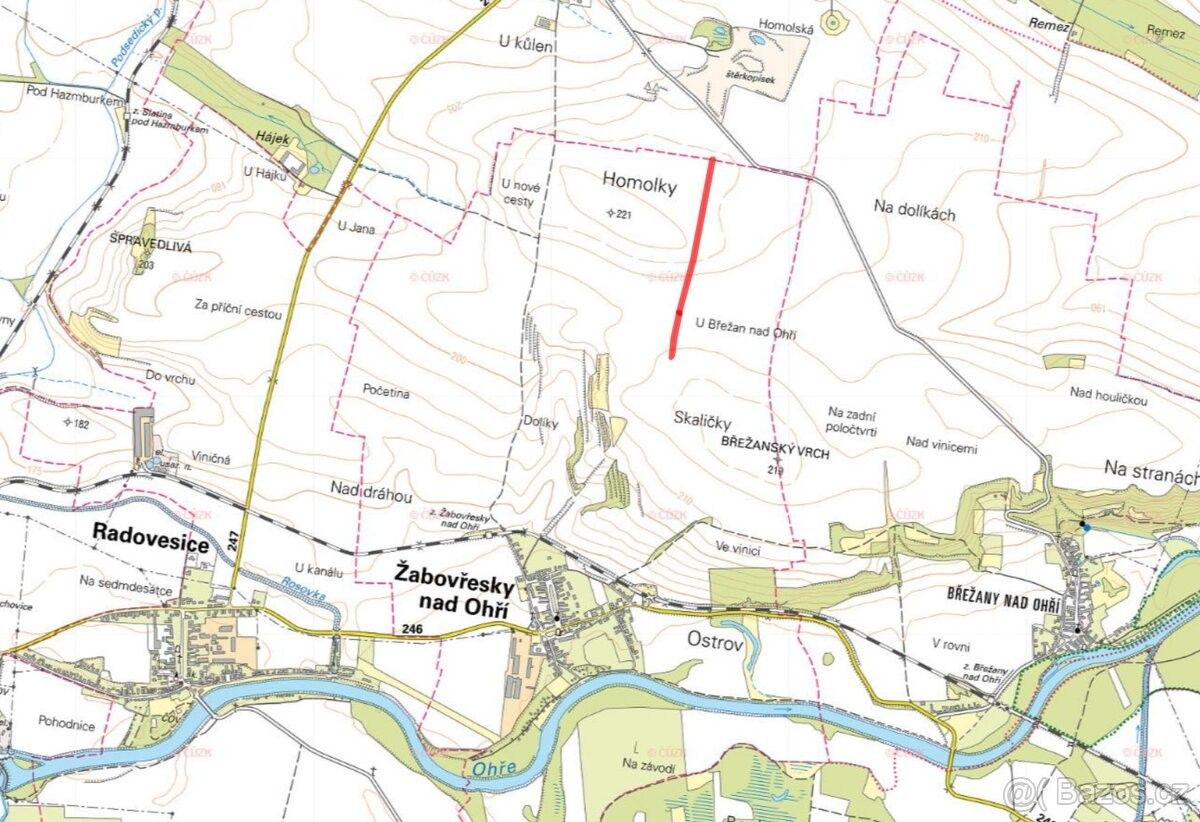 Prodej pozemek pro bydlení - Lovosice, 410 02