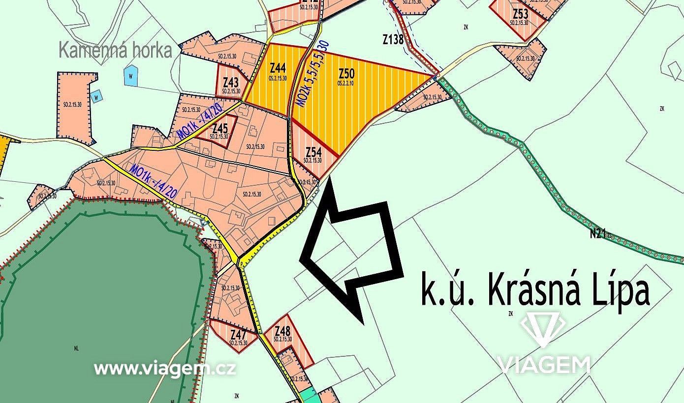 Prodej zemědělský pozemek - Krásná Lípa, okres Děčín - 5