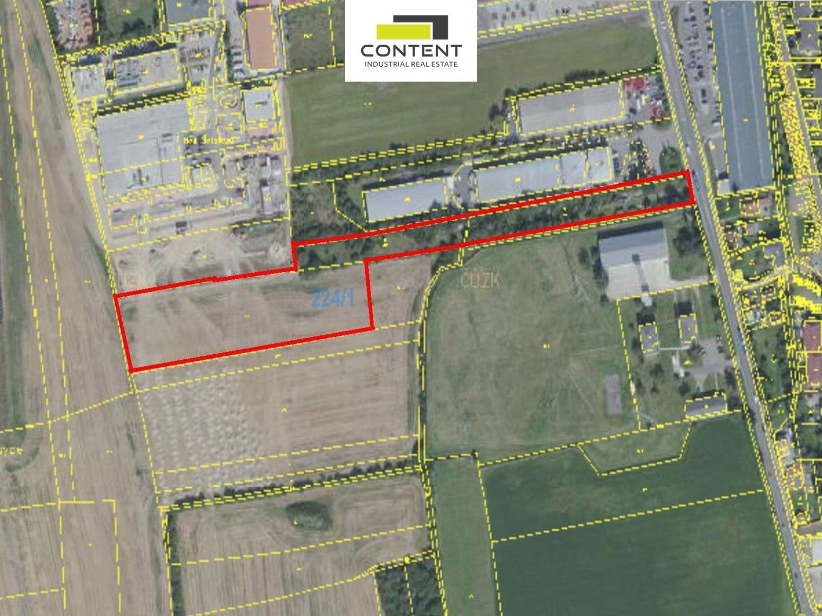 Komerční pozemky, Vídeňská, Vestec, 16 327 m² - 1