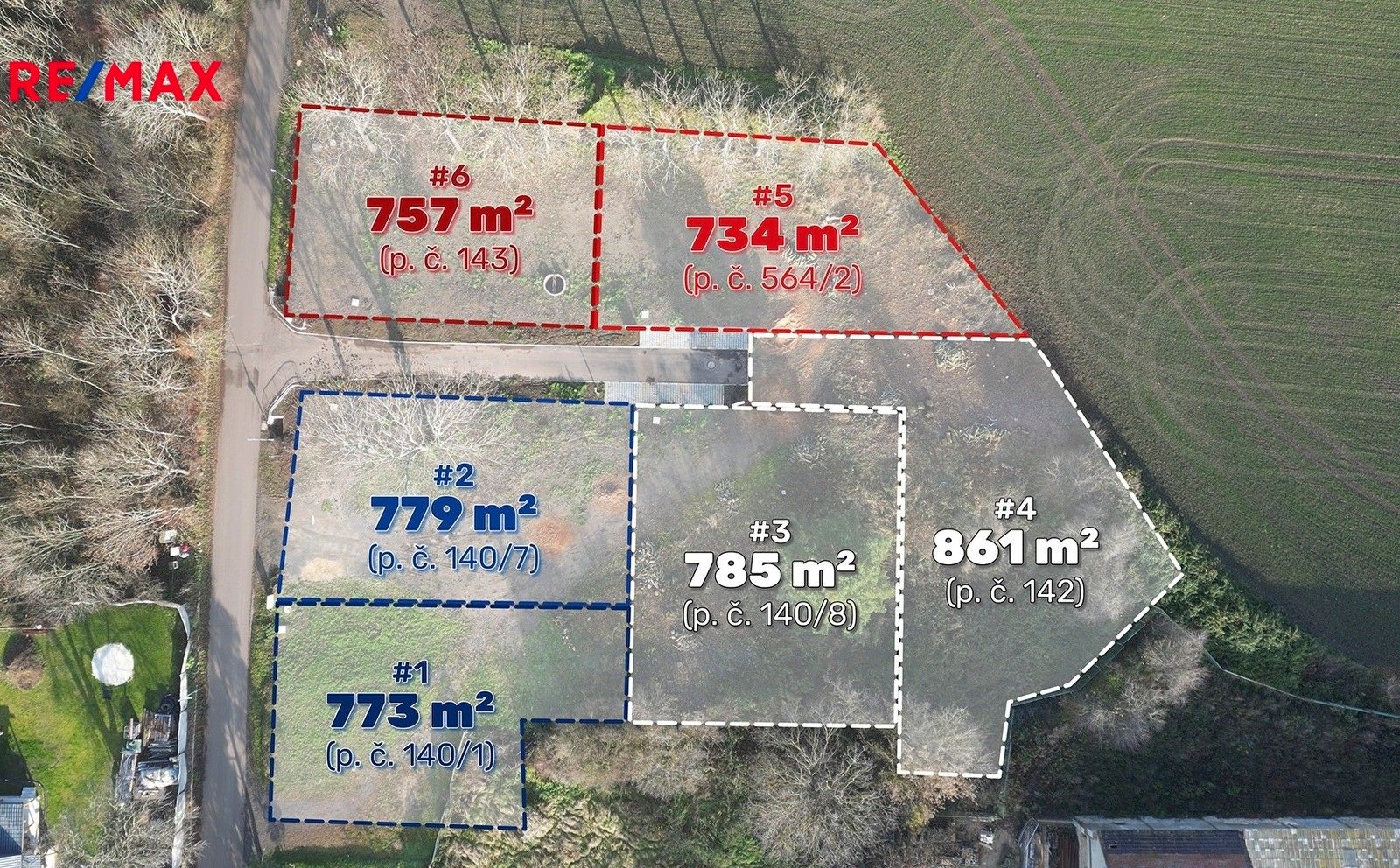 Pozemky pro bydlení, Lišnice, 4 m²