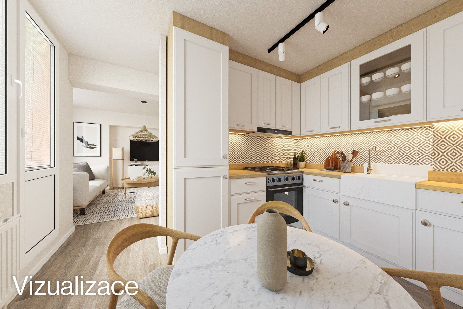 Prodej byt 3+1 - Jiřího Horáka, Benešov, 59 m²