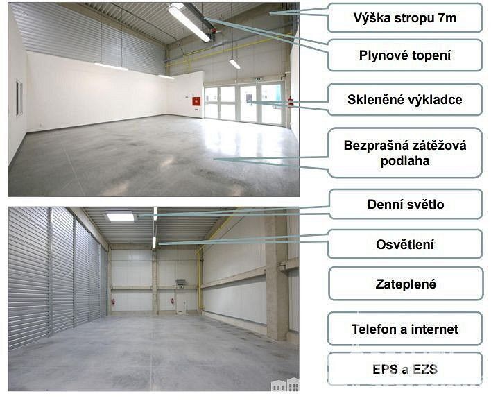 Sklady, Tiskařská, Praha 10 - Malešice, 205 m² - 2