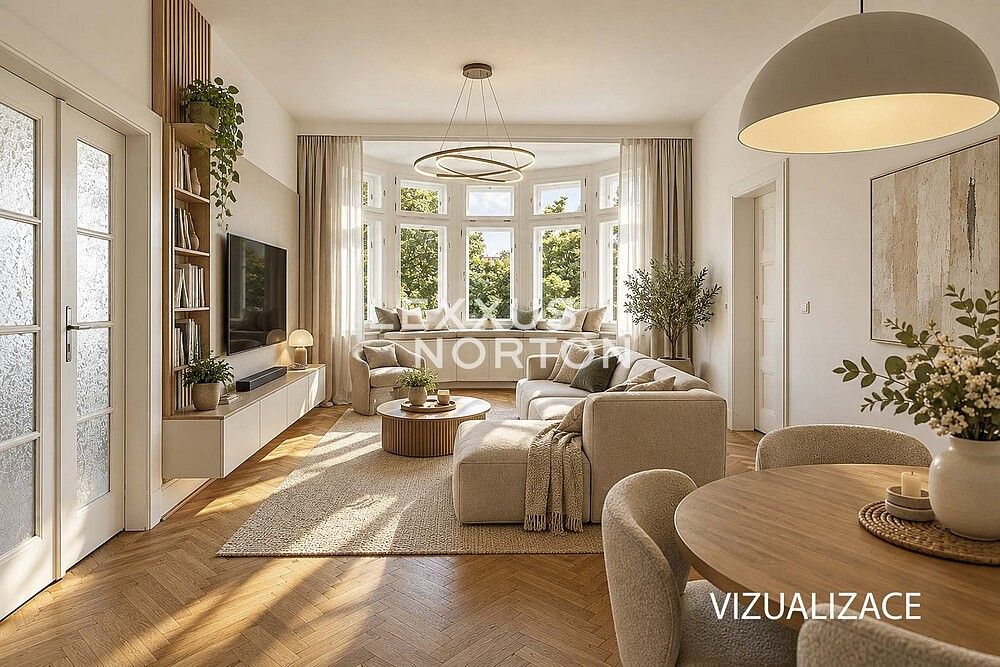 4+1, Jugoslávských partyzánů, Praha 6 - Bubeneč, 101 m² - 1