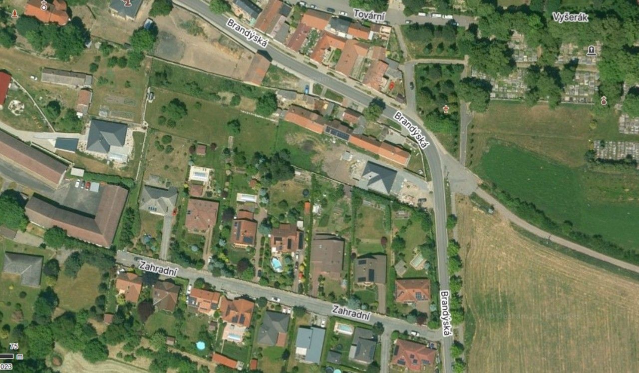 Prodej pozemek pro bydlení - Brandýská,Jirny,Jirny, 1 068 m²