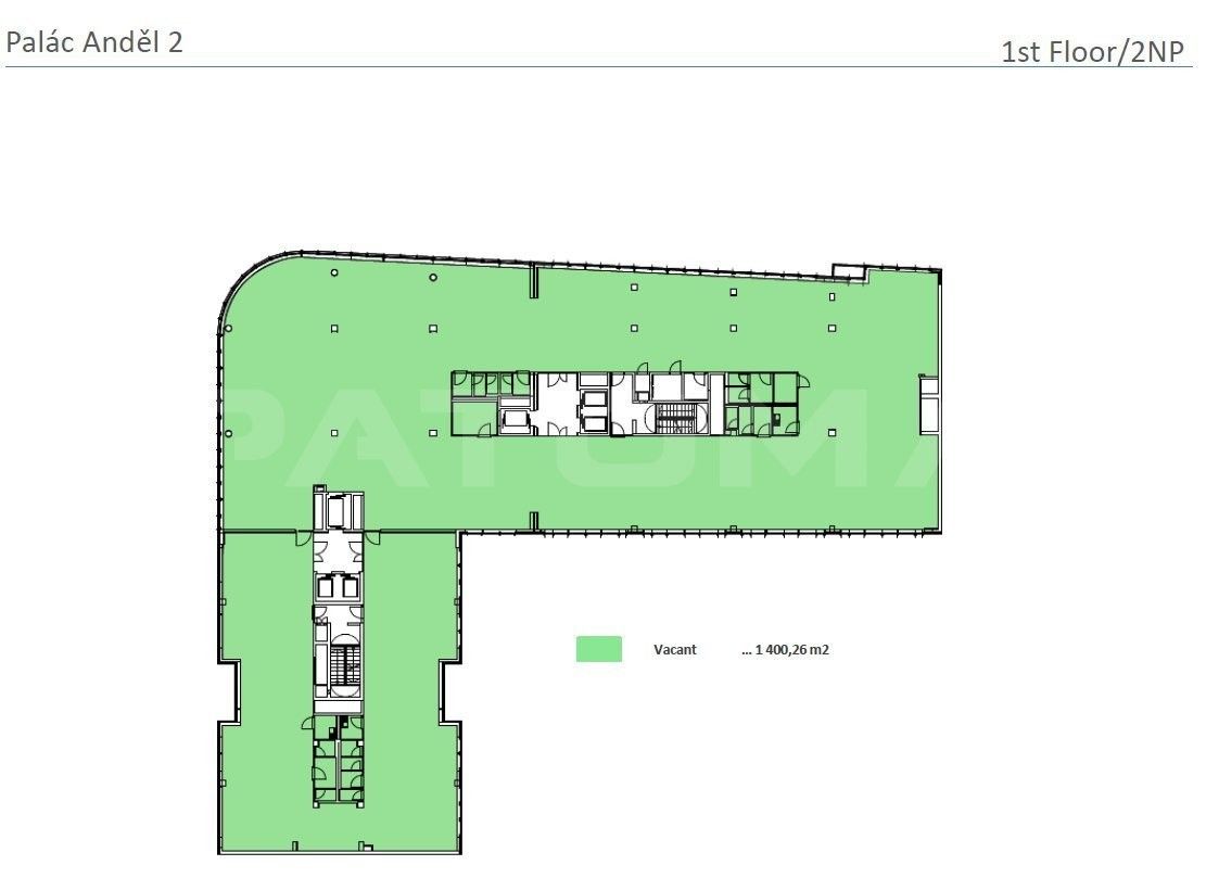 Kancelář · 379 m² · Plzeňská, Praha - 3