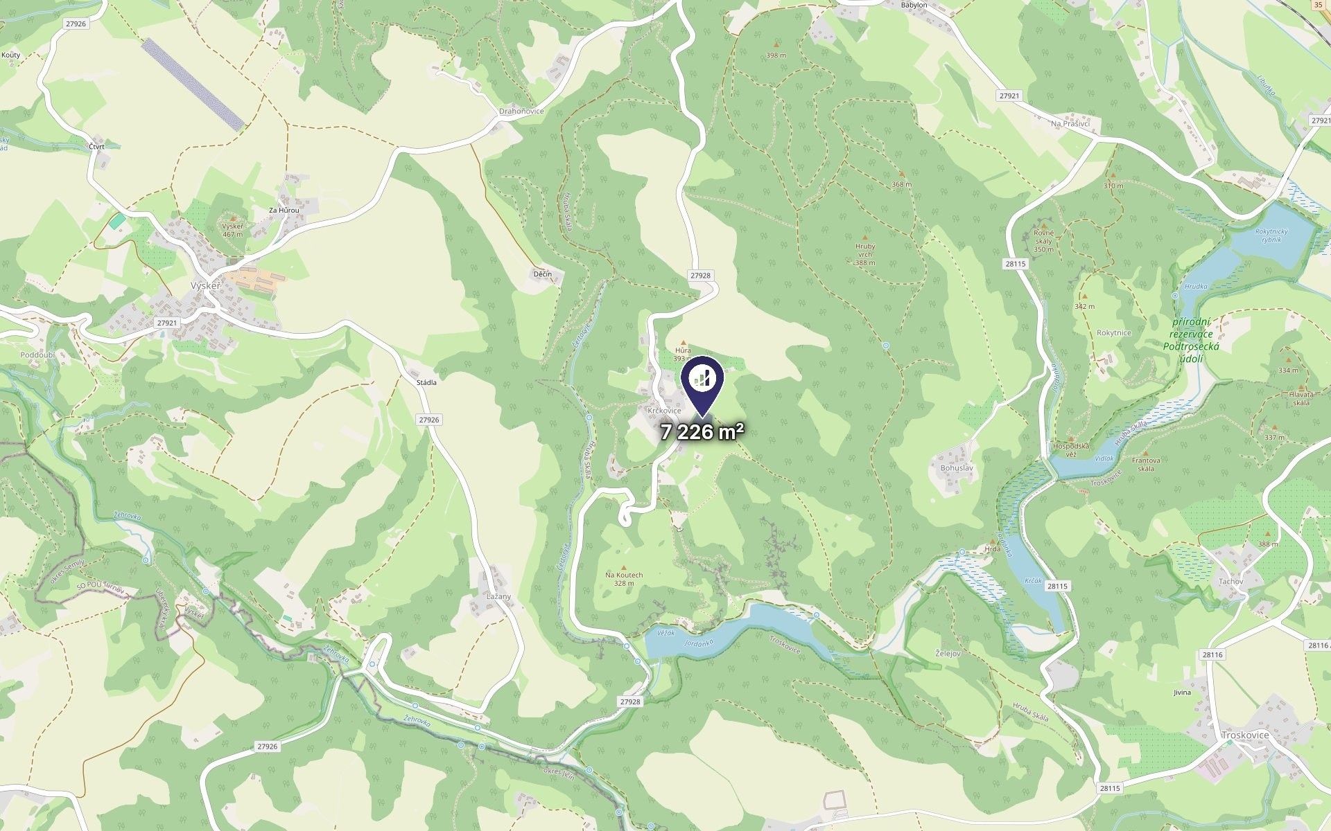 Zemědělský pozemek · 4 817 m² · Hrubá Skála - 3