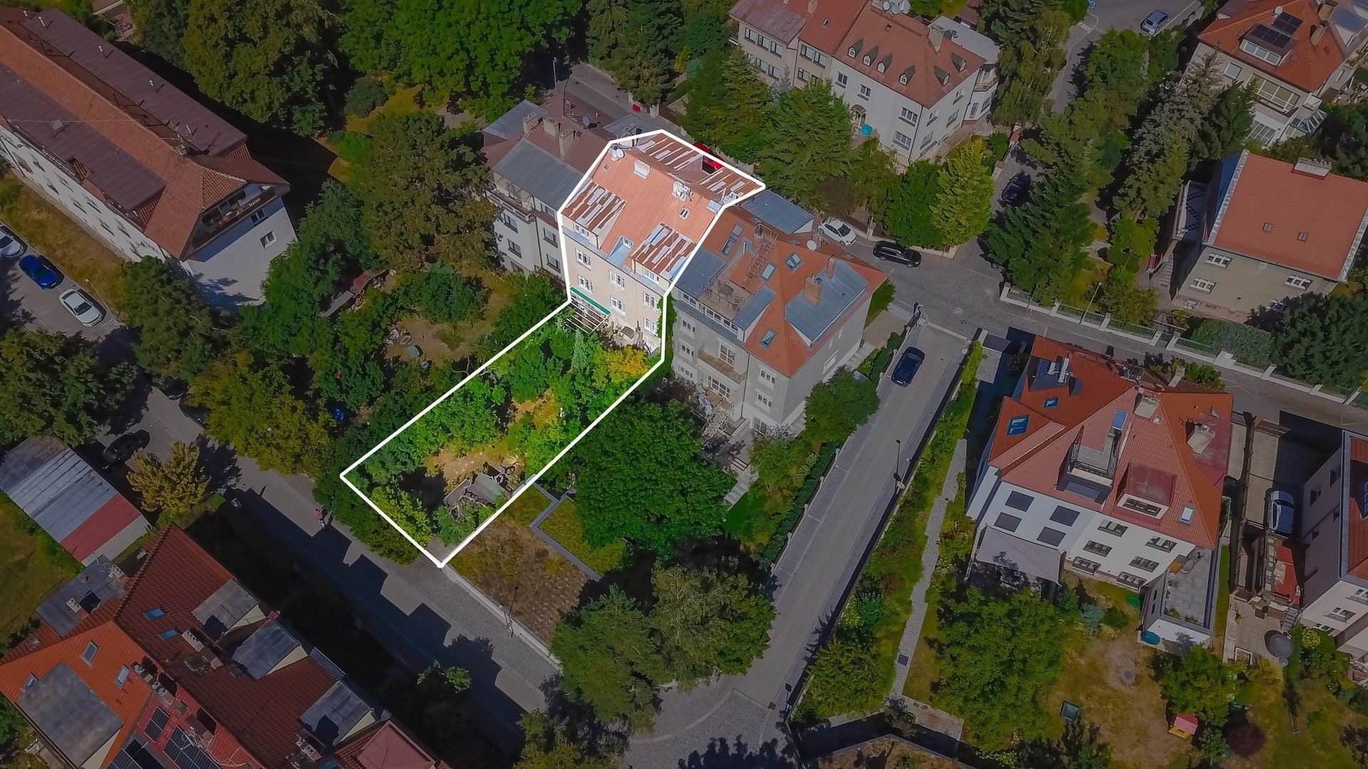 Činžovní domy, U třetí baterie, Praha Břevnov, 388 m² - 2