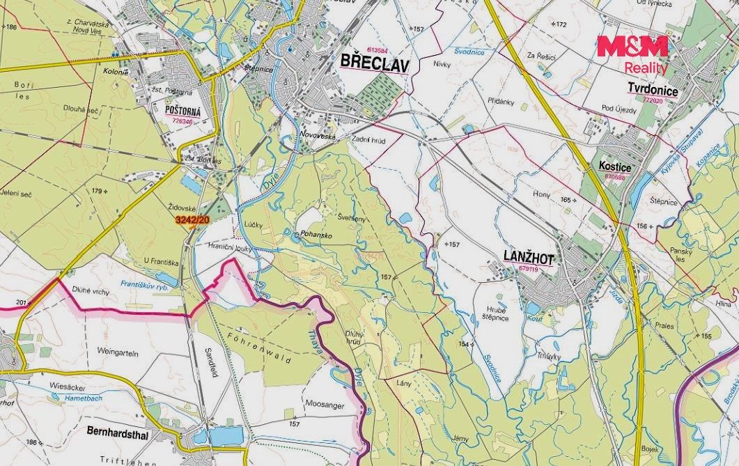 Pozemky pro bydlení, Břeclav, 690 06 - 2