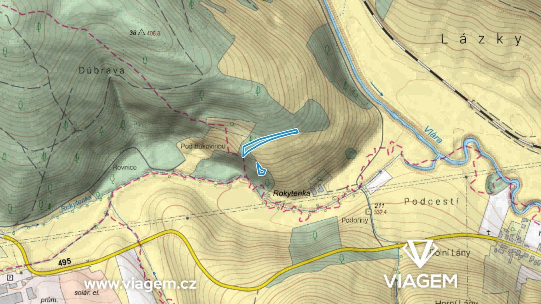Les · Bohuslavice nad Vláří, okres Zlín, Zlínský kraj - 3