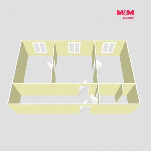 Pronájem byt 2+1 - Polní, Český Těšín, 43 m² - 5
