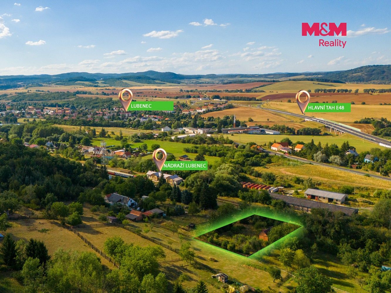 Pozemky pro bydlení, Lubenec, okres Louny, Ústecký kraj - 2