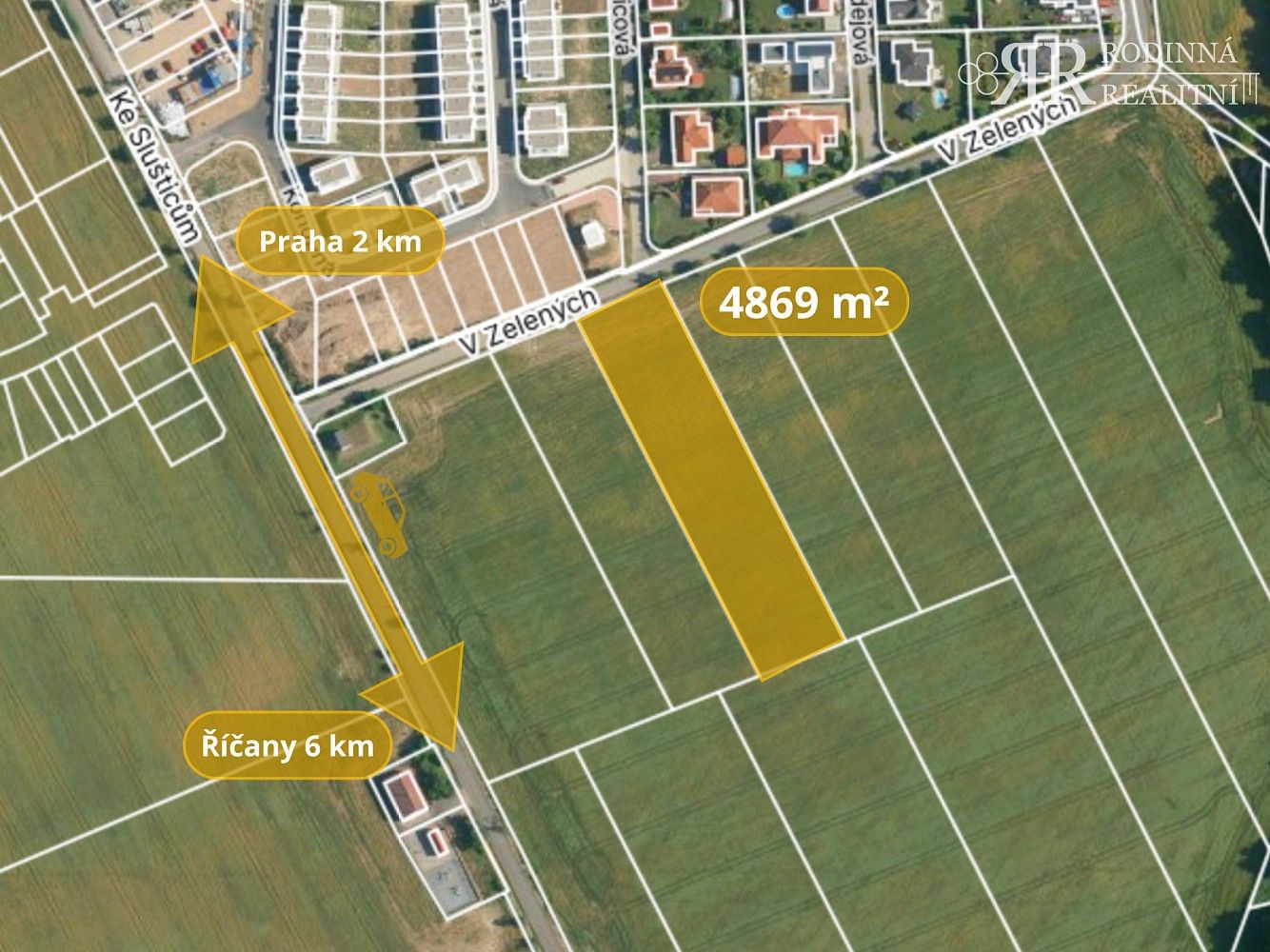 Zemědělské pozemky, Květnice, okres Praha-východ - 2