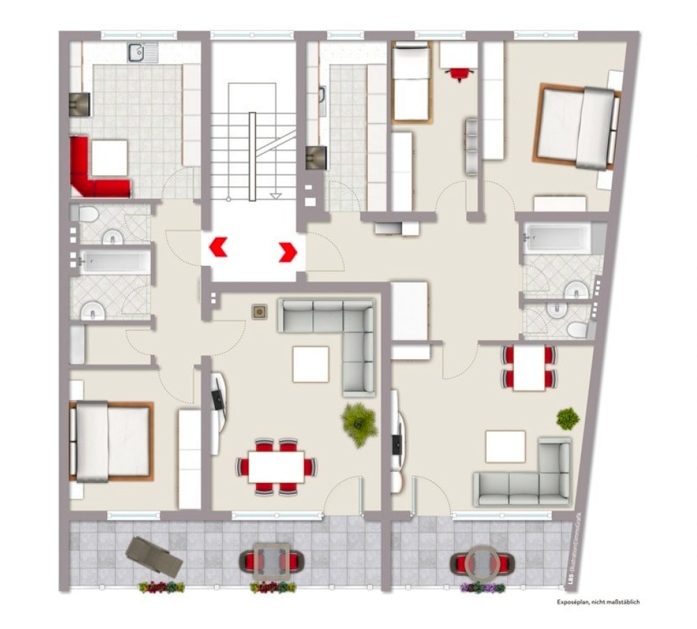 Byt 3+kk · 80 m² · Hagener Straße 47, , Severní Porýní-Vestfálsko - 3