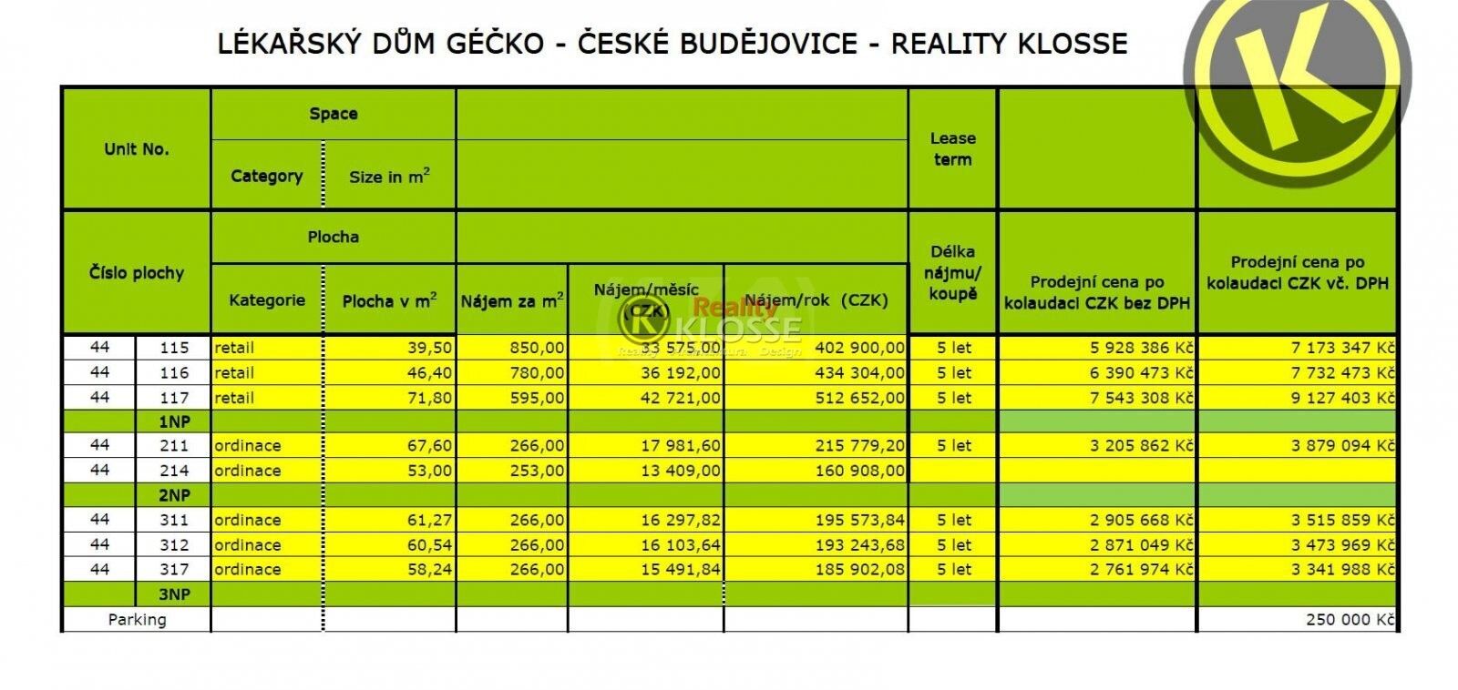 Pronájem kancelář - České Budějovice 2, České Budějovice, 58 m² - 5