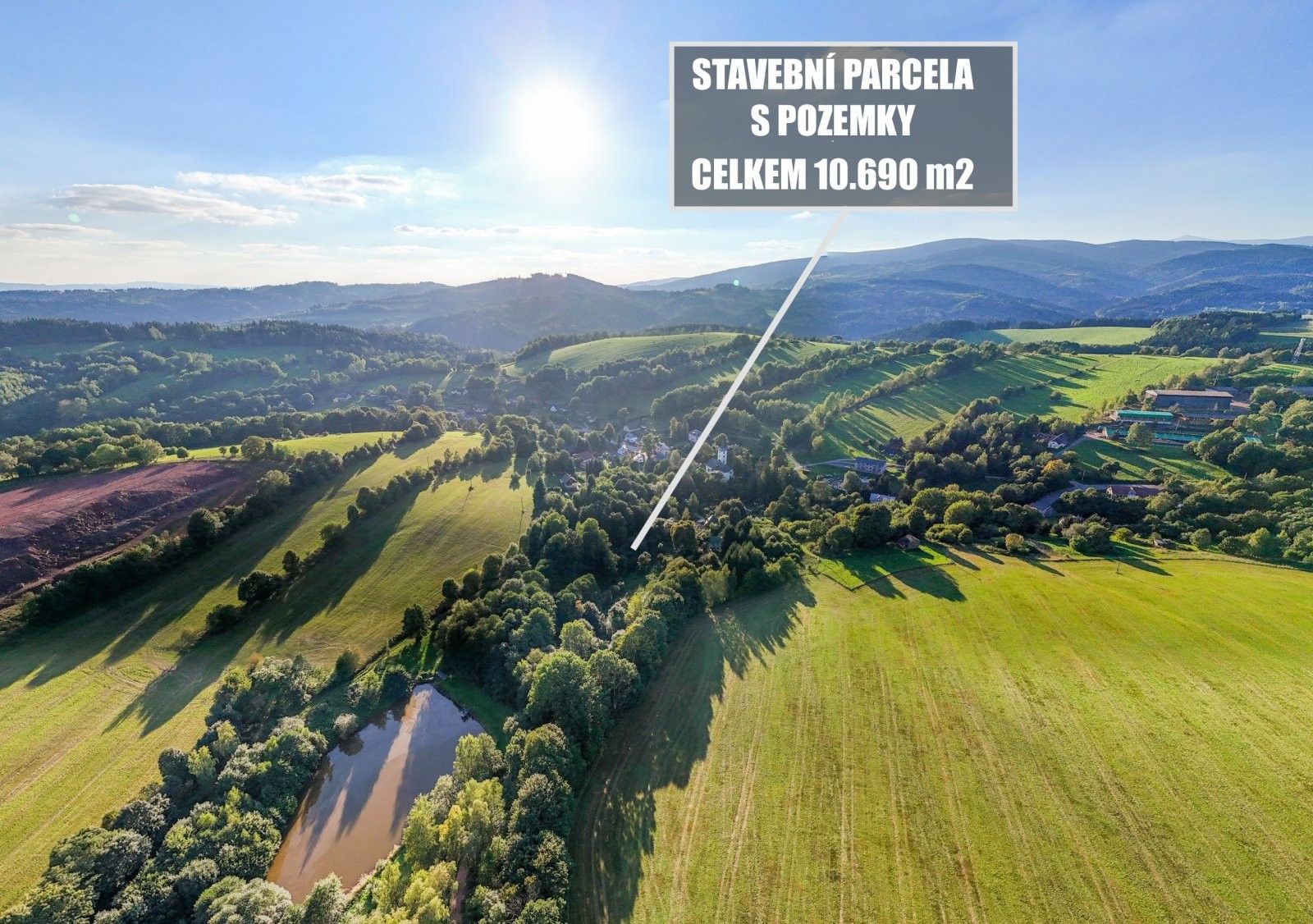 Prodej pozemek pro bydlení - Zlatá Olešnice, 10 690 m² - 2