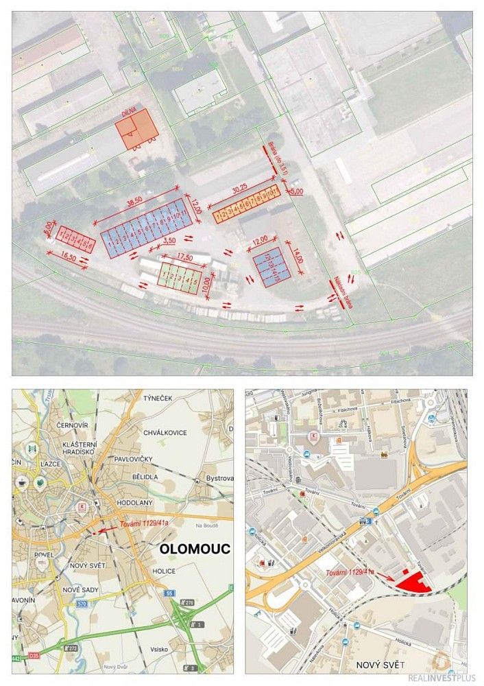 Pronájem komerční pozemek - Olomouc - Hodolany, Olomoucký kraj - 2