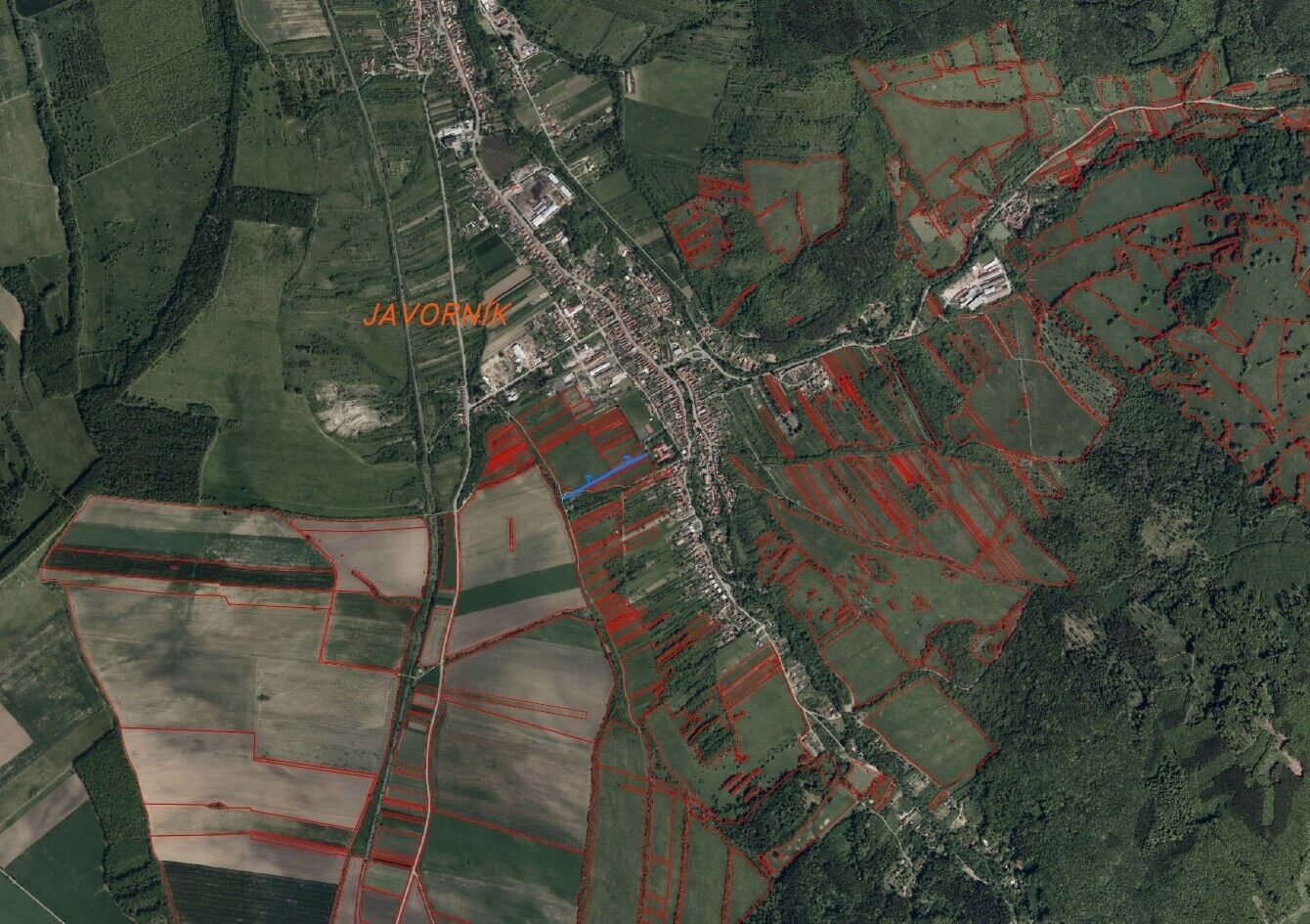 Zemědělské pozemky, Javorník, 71 m² - 2