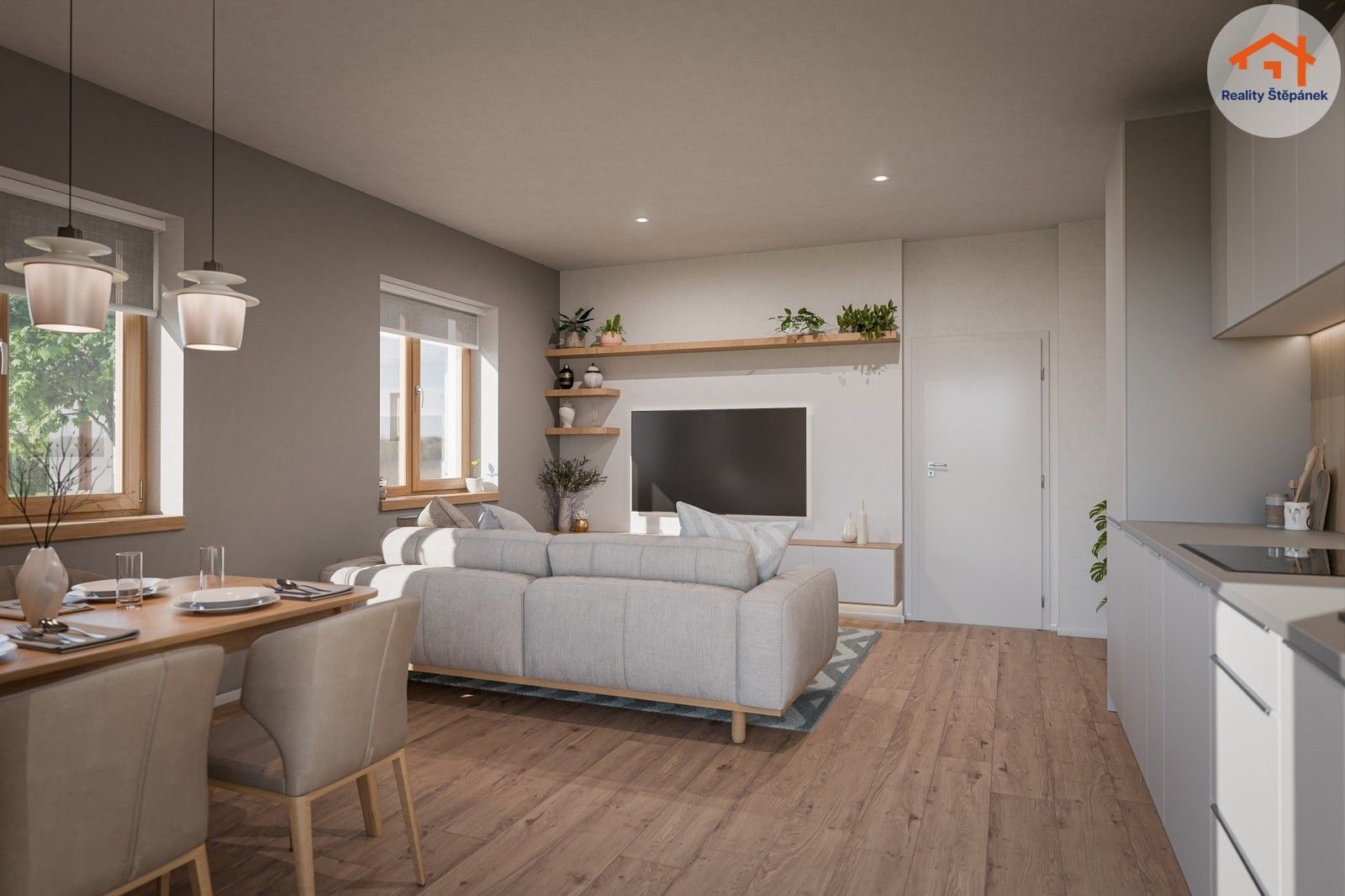 Prodej byt 3+kk - Jílovice, 75 m²