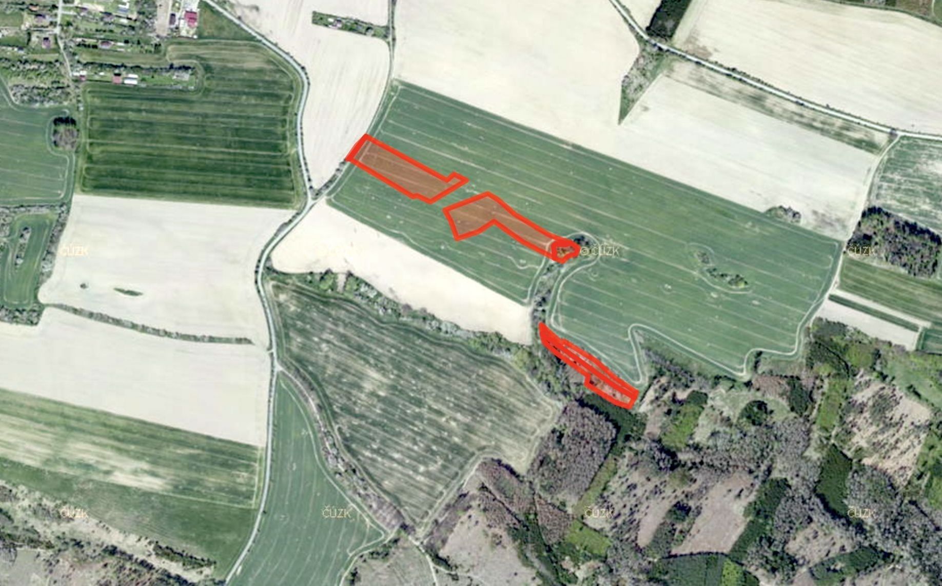 Zemědělské pozemky, Divišov, 15 526 m²