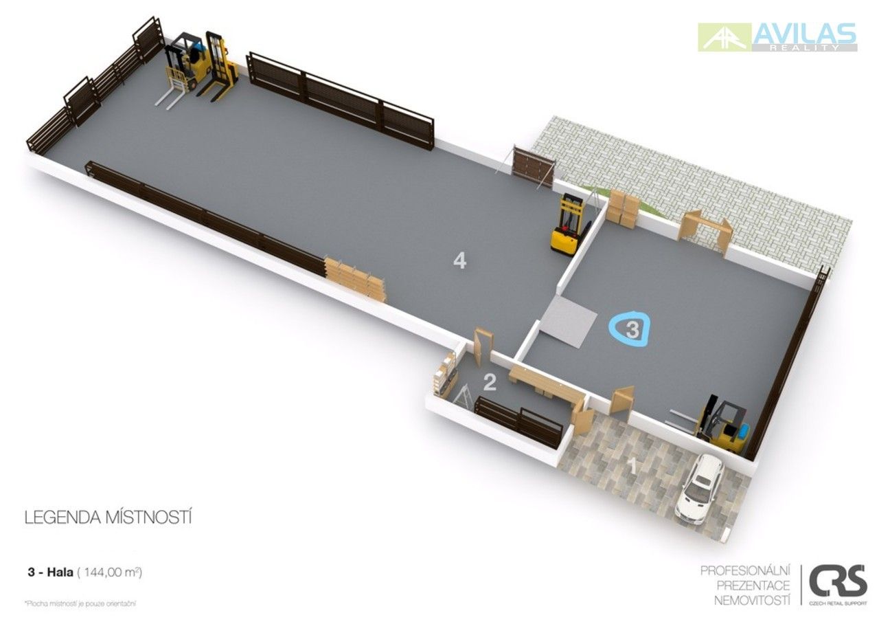 Sklad · 144 m² · Pod Lihovarem, Benešov - 3